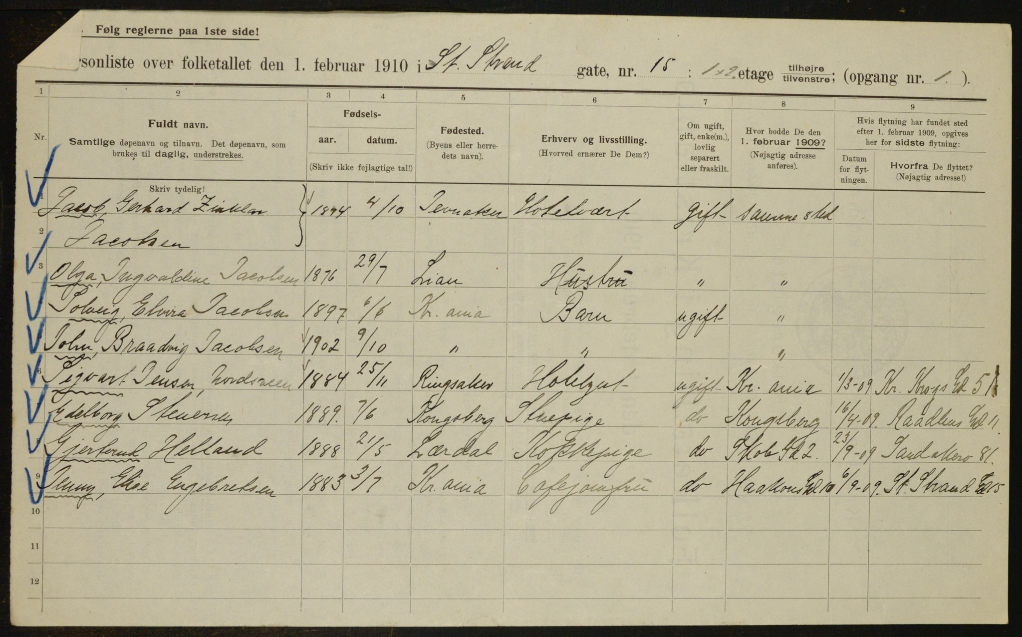 OBA, Municipal Census 1910 for Kristiania, 1910, p. 97759