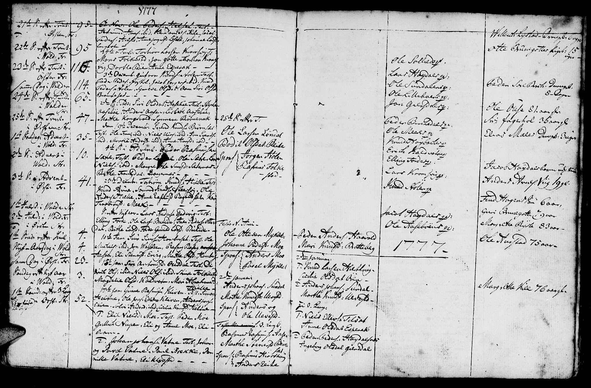 Ministerialprotokoller, klokkerbøker og fødselsregistre - Møre og Romsdal, AV/SAT-A-1454/511/L0136: Parish register (official) no. 511A03, 1760-1786