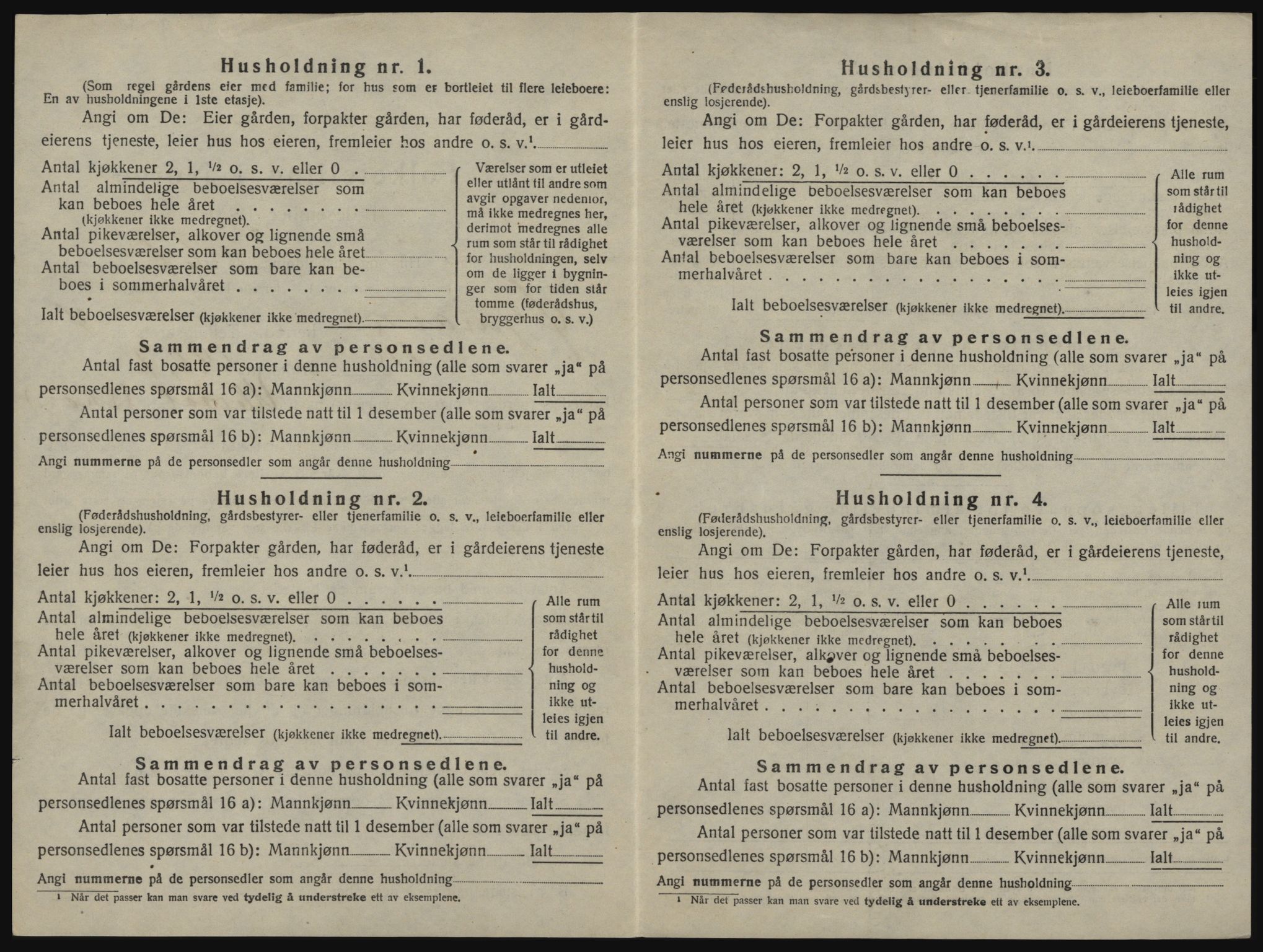 SAO, 1920 census for Øymark, 1920, p. 540