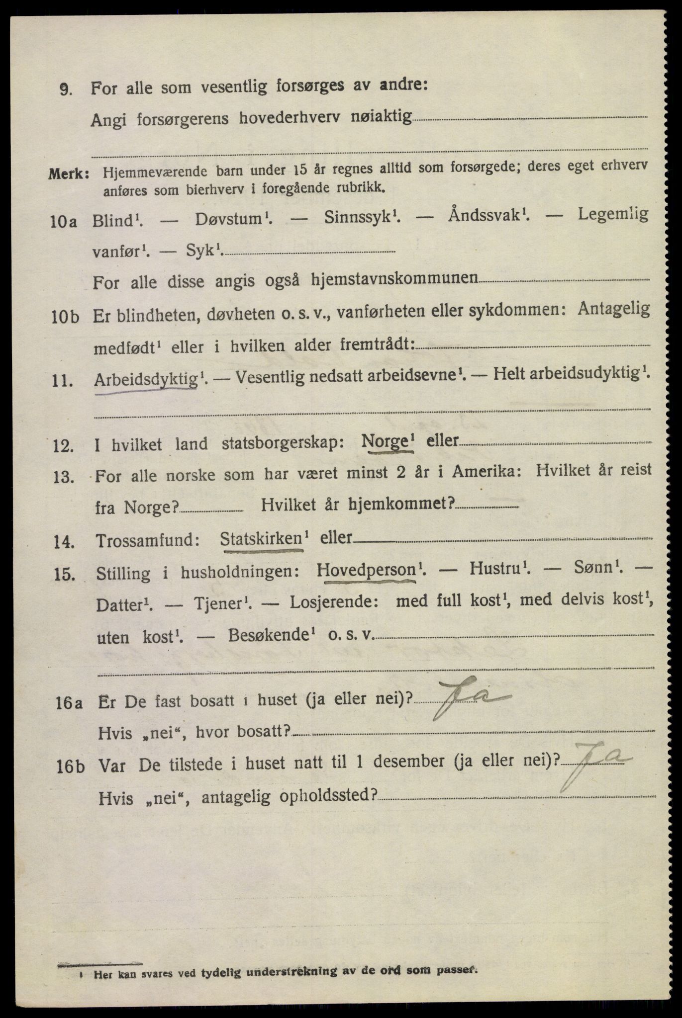 SAKO, 1920 census for Sem, 1920, p. 13006