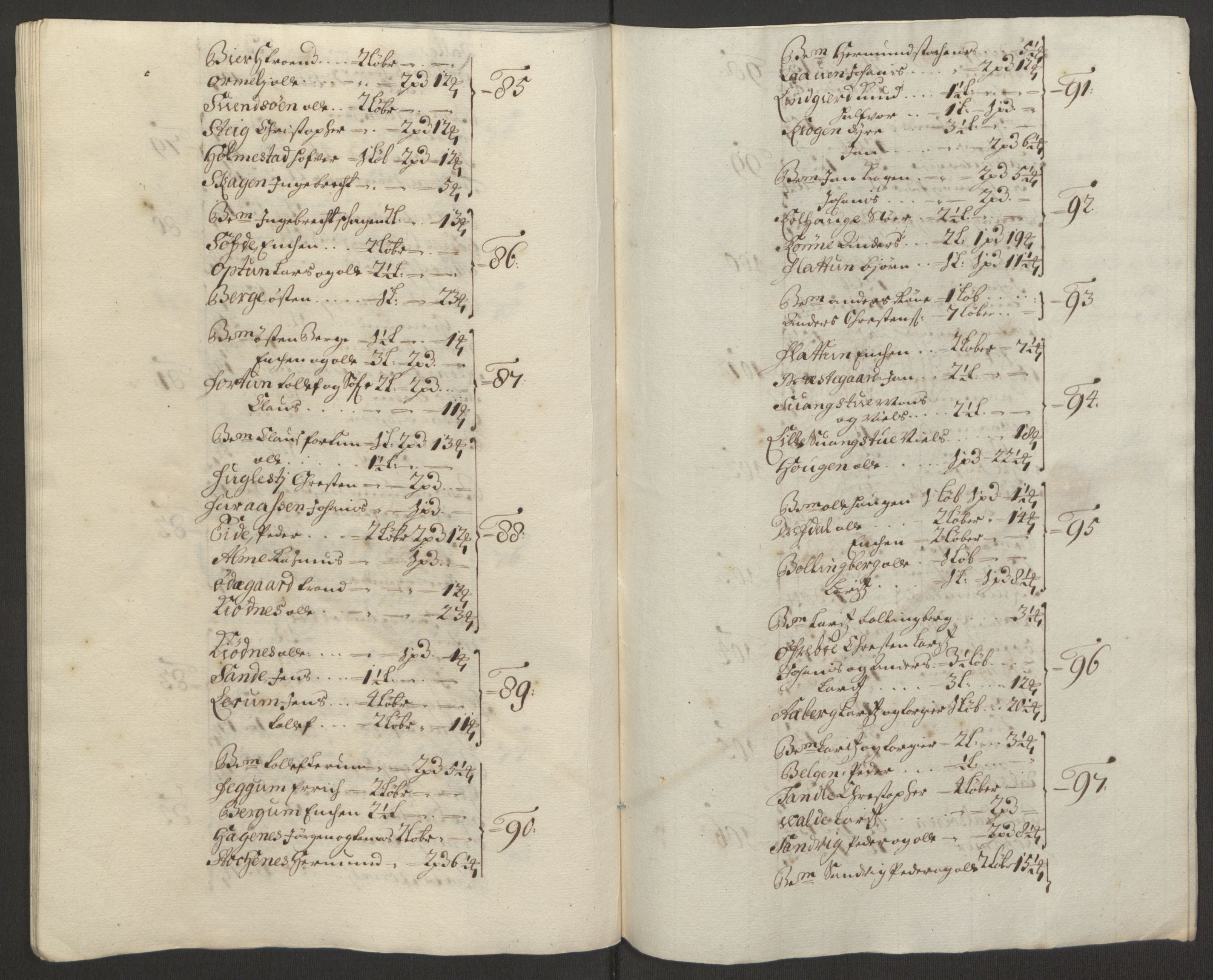 Rentekammeret inntil 1814, Reviderte regnskaper, Fogderegnskap, AV/RA-EA-4092/R52/L3308: Fogderegnskap Sogn, 1695, p. 295