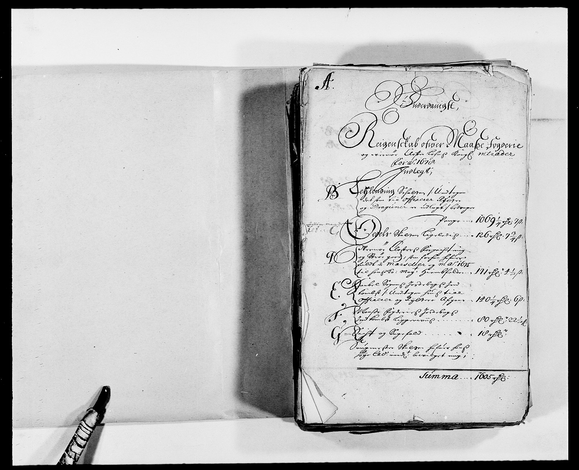 Rentekammeret inntil 1814, Reviderte regnskaper, Fogderegnskap, RA/EA-4092/R02/L0099: Fogderegnskap Moss og Verne kloster, 1678, p. 2