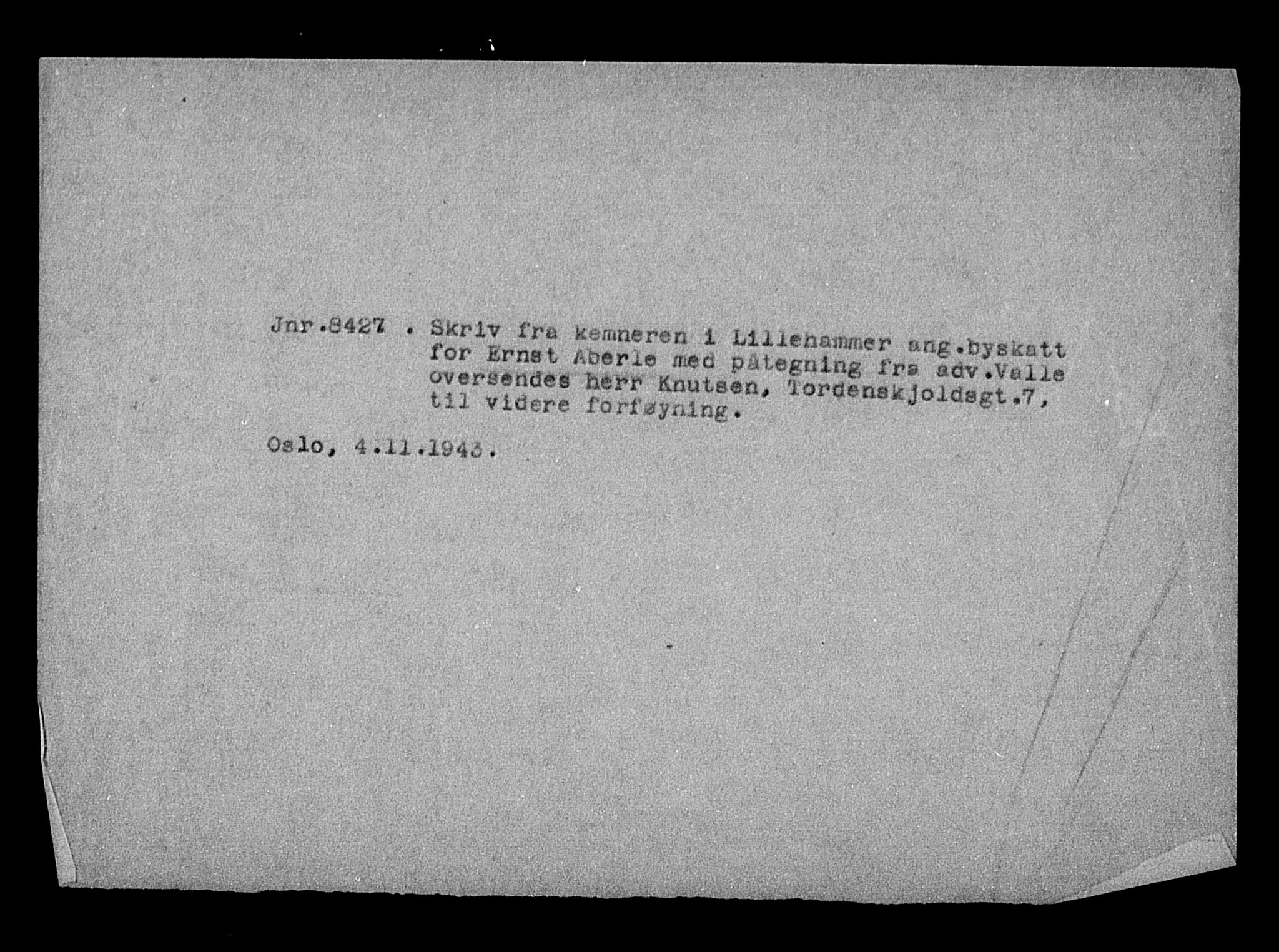 Justisdepartementet, Tilbakeføringskontoret for inndratte formuer, RA/S-1564/H/Hc/Hcd/L0989: --, 1945-1947, p. 120