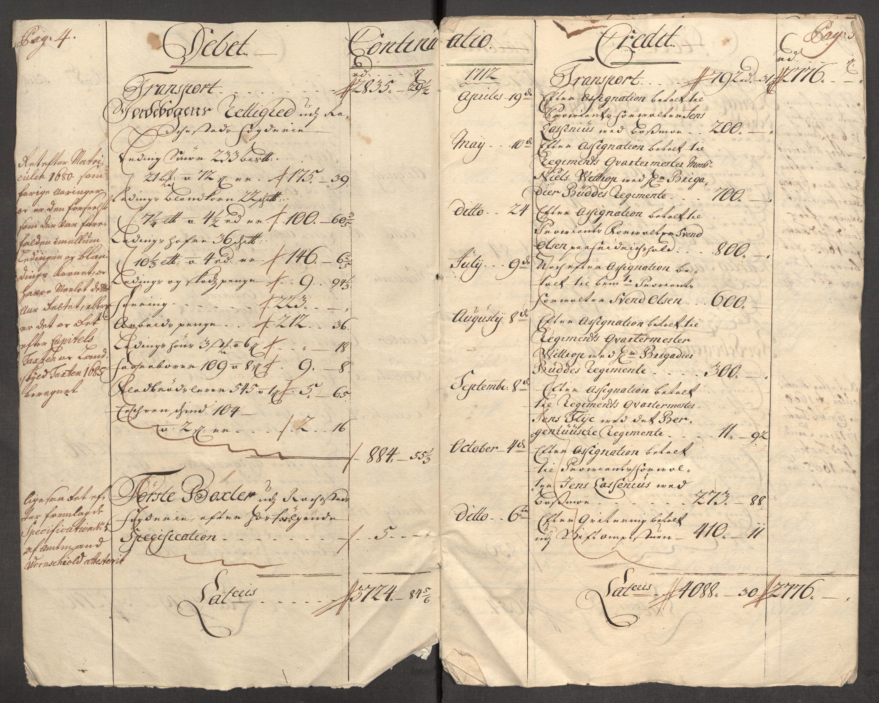 Rentekammeret inntil 1814, Reviderte regnskaper, Fogderegnskap, RA/EA-4092/R07/L0305: Fogderegnskap Rakkestad, Heggen og Frøland, 1712, p. 6