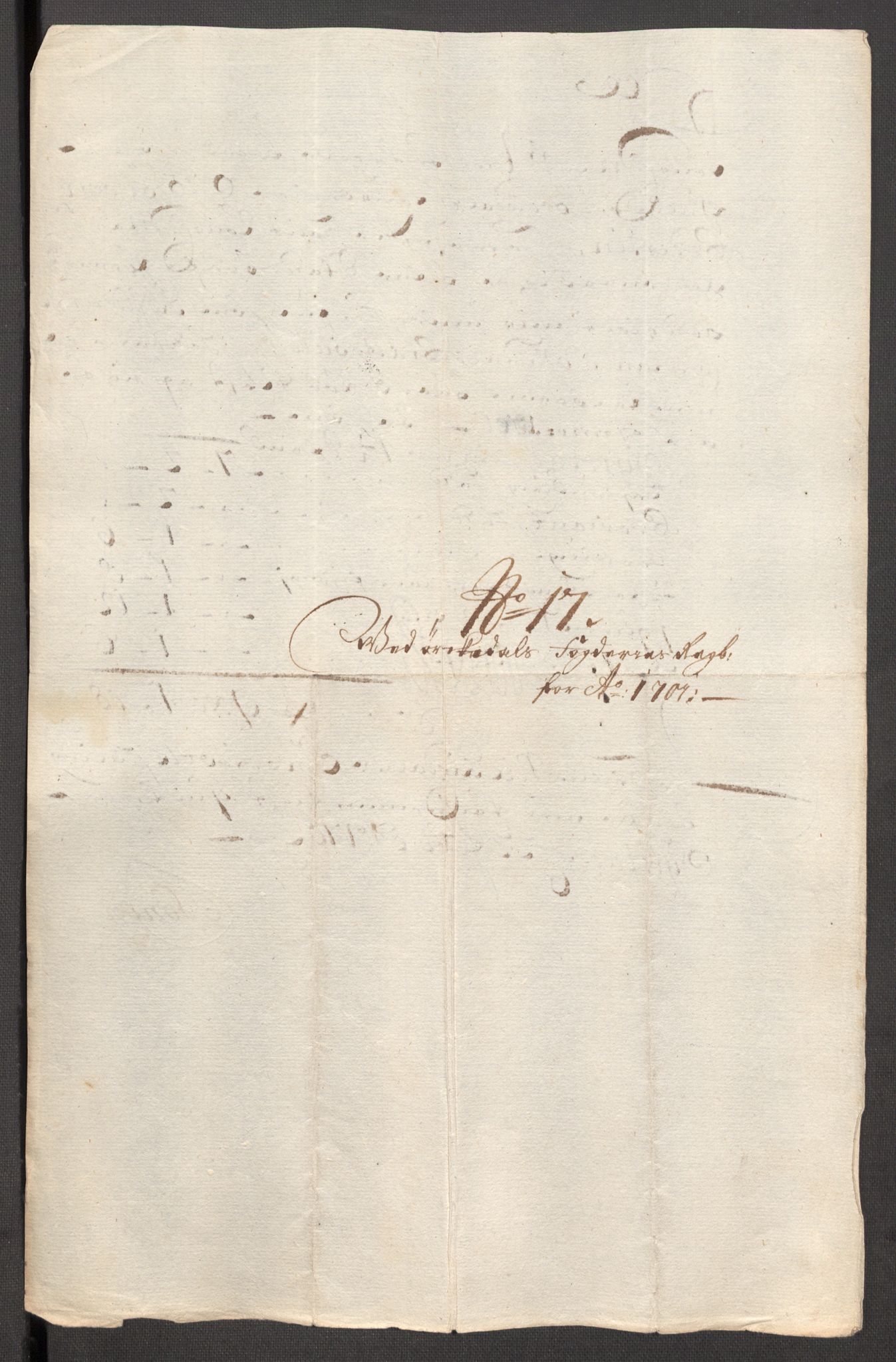 Rentekammeret inntil 1814, Reviderte regnskaper, Fogderegnskap, AV/RA-EA-4092/R60/L3951: Fogderegnskap Orkdal og Gauldal, 1701, p. 163