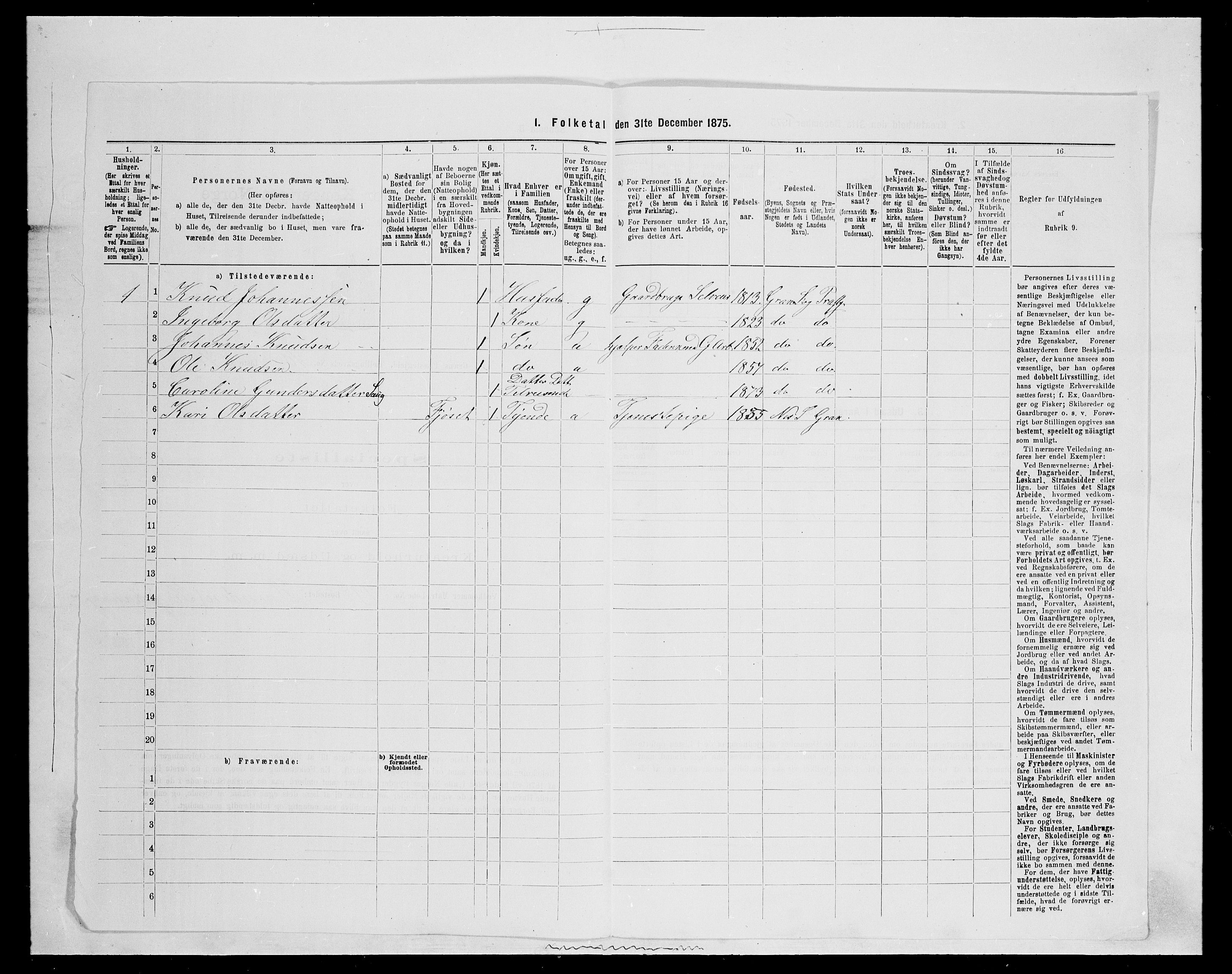 SAH, 1875 census for 0534P Gran, 1875, p. 2007