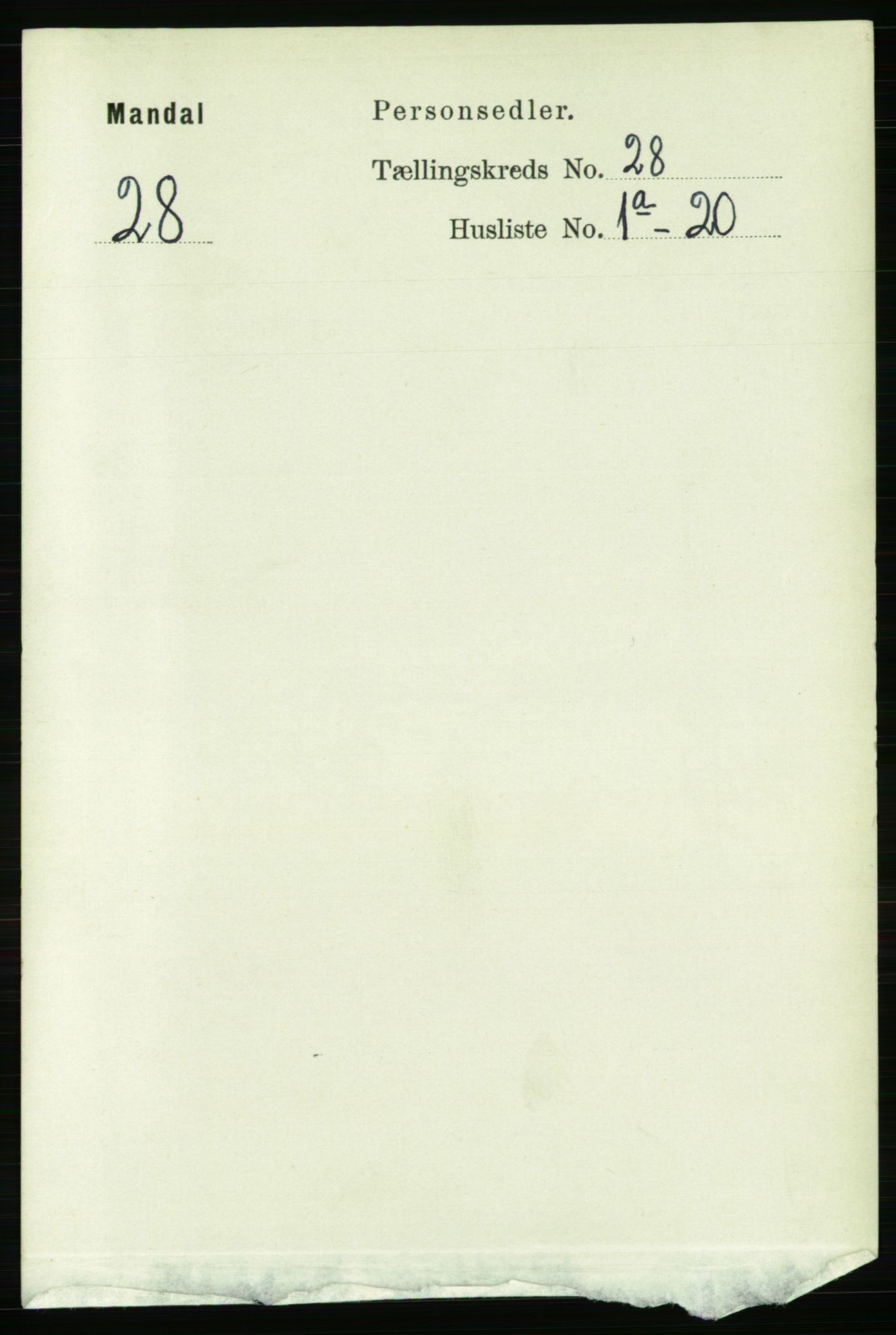 RA, 1891 census for 1002 Mandal, 1891, p. 4997