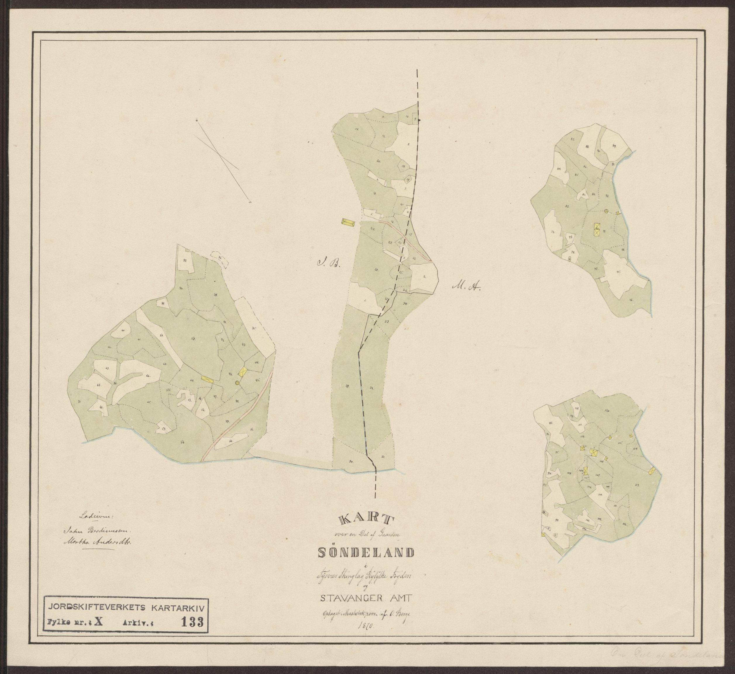 Jordskifteverkets kartarkiv, AV/RA-S-3929/T, 1859-1988, p. 192