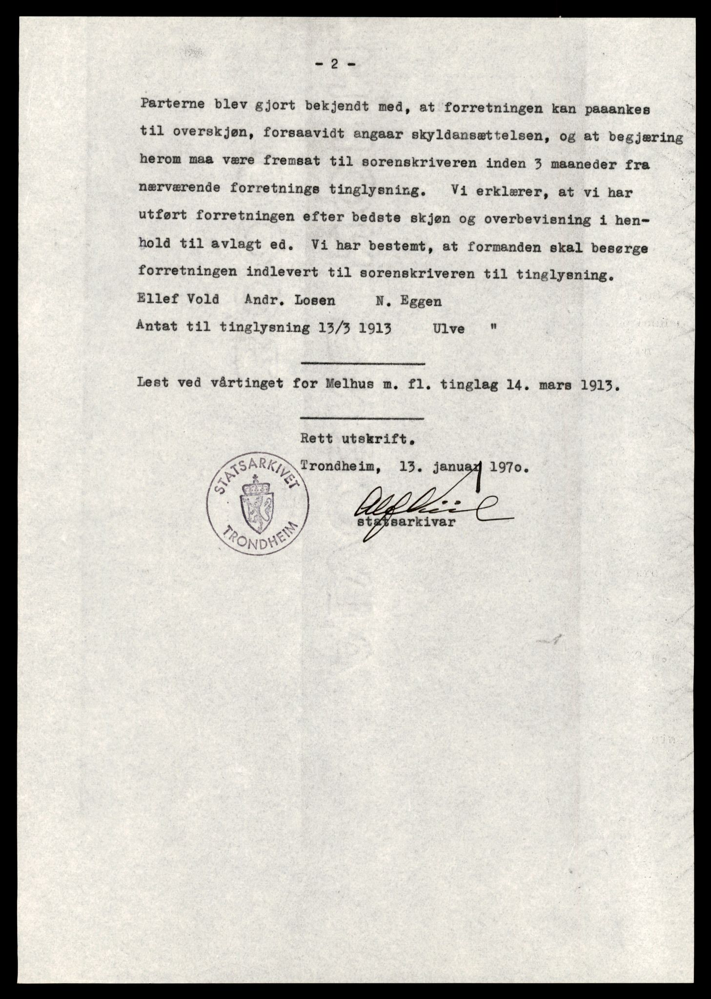 Statsarkivet i Trondheim, AV/SAT-A-4183/J/Jh/L0009: Pantebok 29, 1912-1936