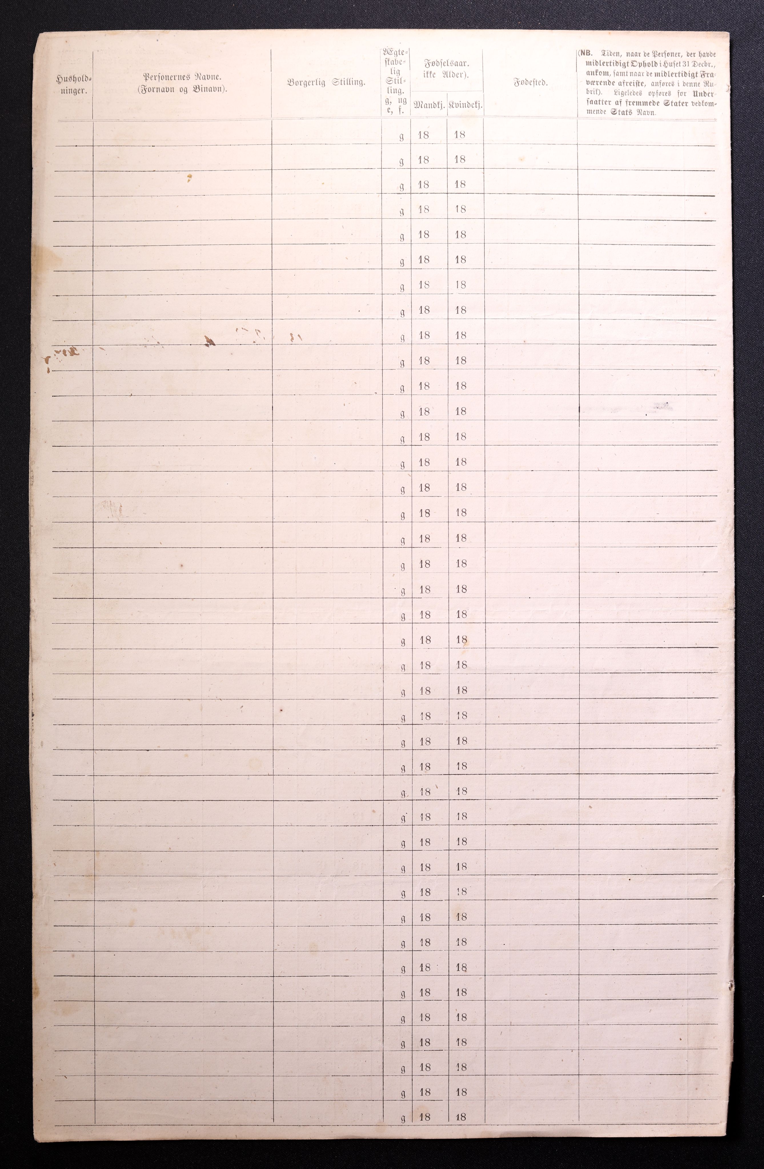 RA, 1870 census for 0301 Kristiania, 1870, p. 1436