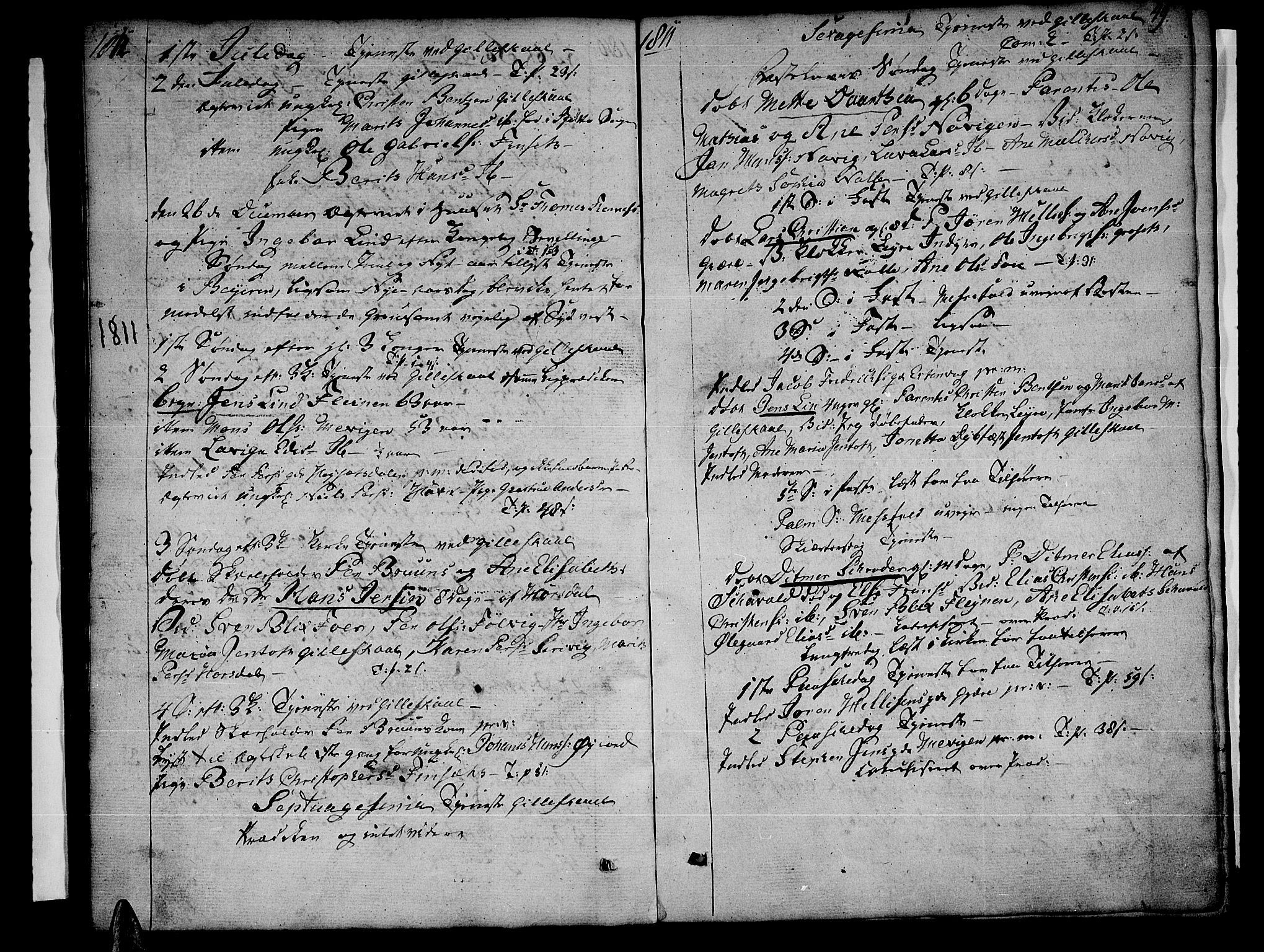 Ministerialprotokoller, klokkerbøker og fødselsregistre - Nordland, SAT/A-1459/805/L0095: Parish register (official) no. 805A02, 1805-1826, p. 49