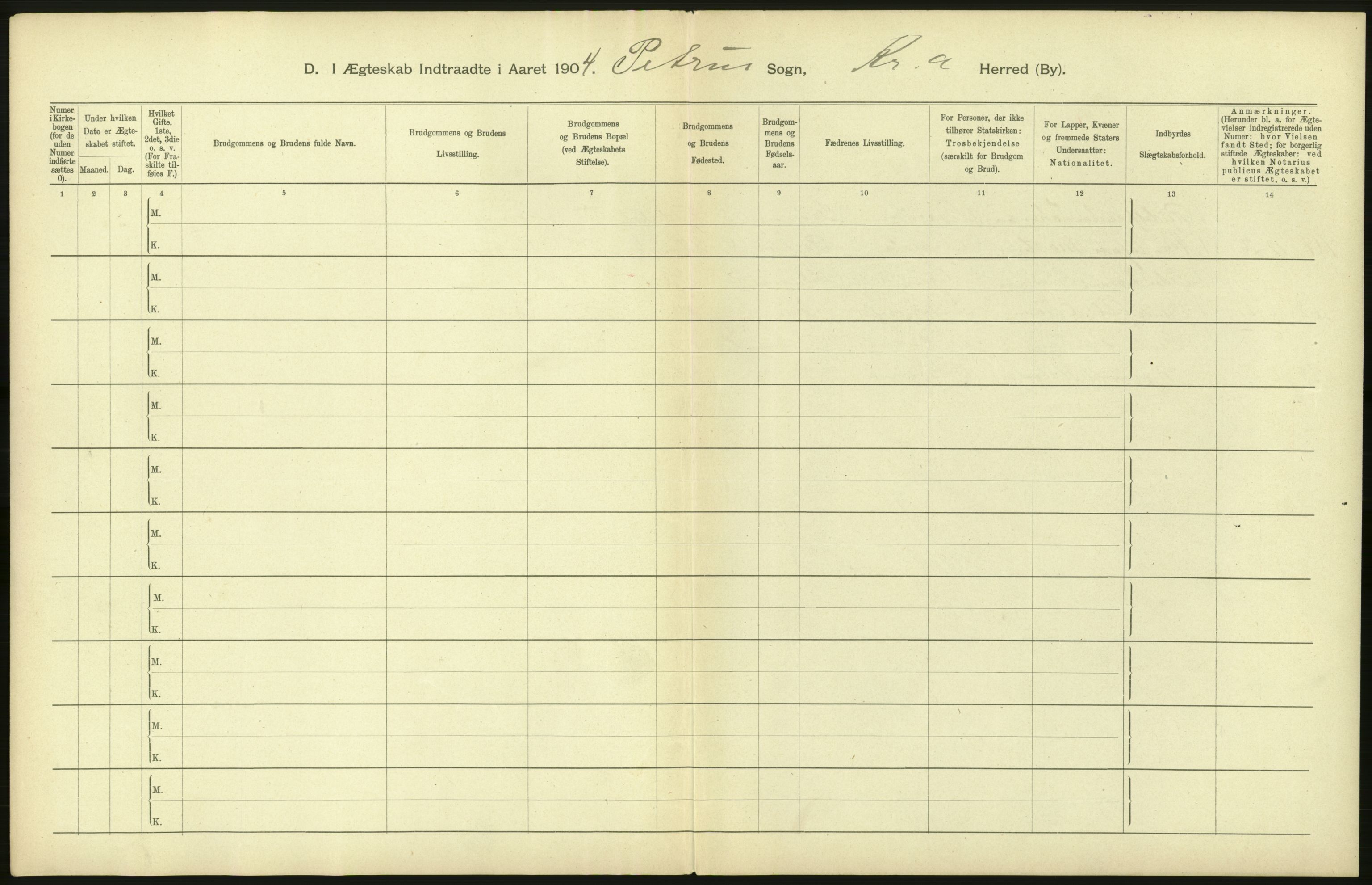 Statistisk sentralbyrå, Sosiodemografiske emner, Befolkning, AV/RA-S-2228/D/Df/Dfa/Dfab/L0004: Kristiania: Gifte, døde, 1904, p. 122