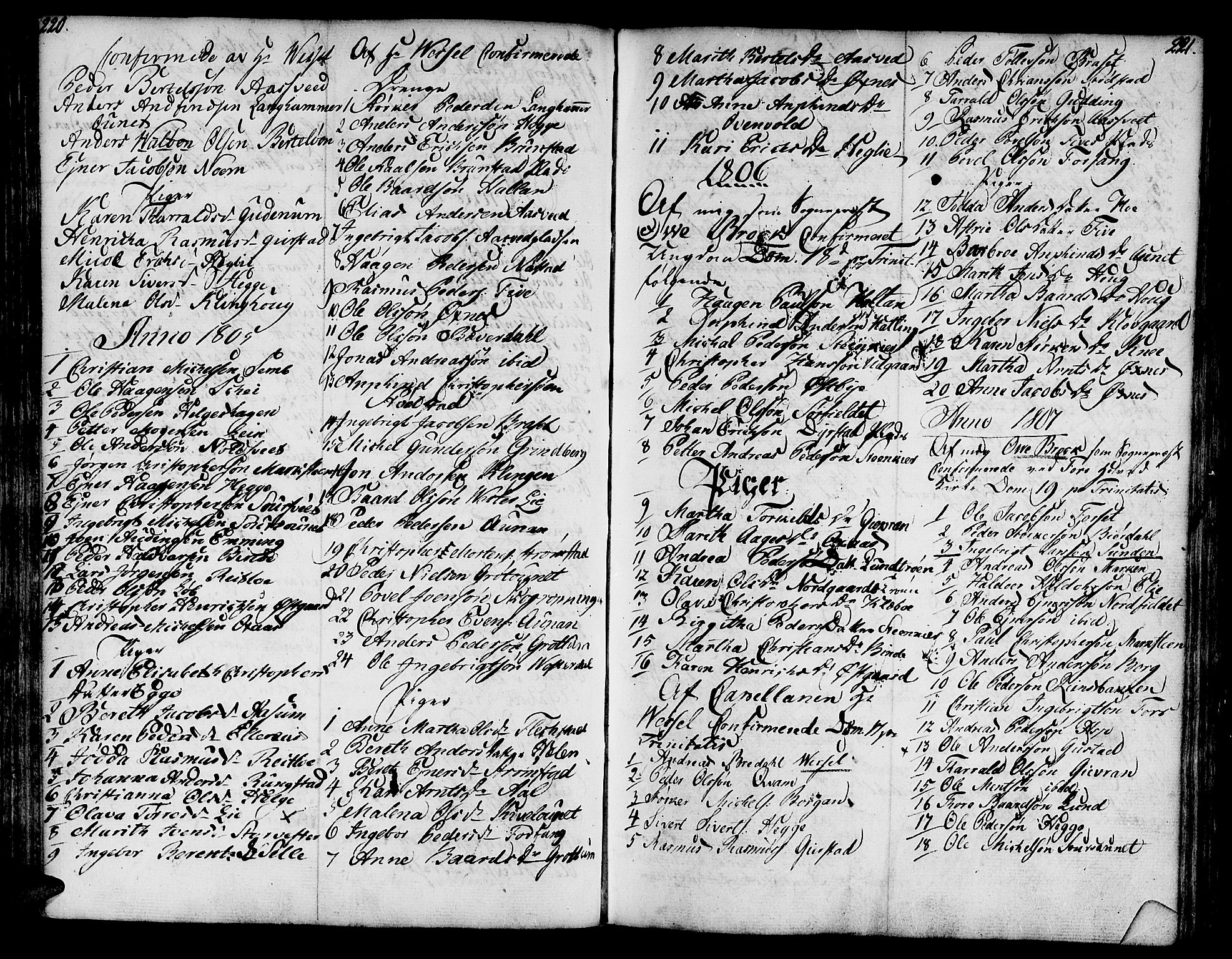 Ministerialprotokoller, klokkerbøker og fødselsregistre - Nord-Trøndelag, SAT/A-1458/746/L0440: Parish register (official) no. 746A02, 1760-1815, p. 220-221