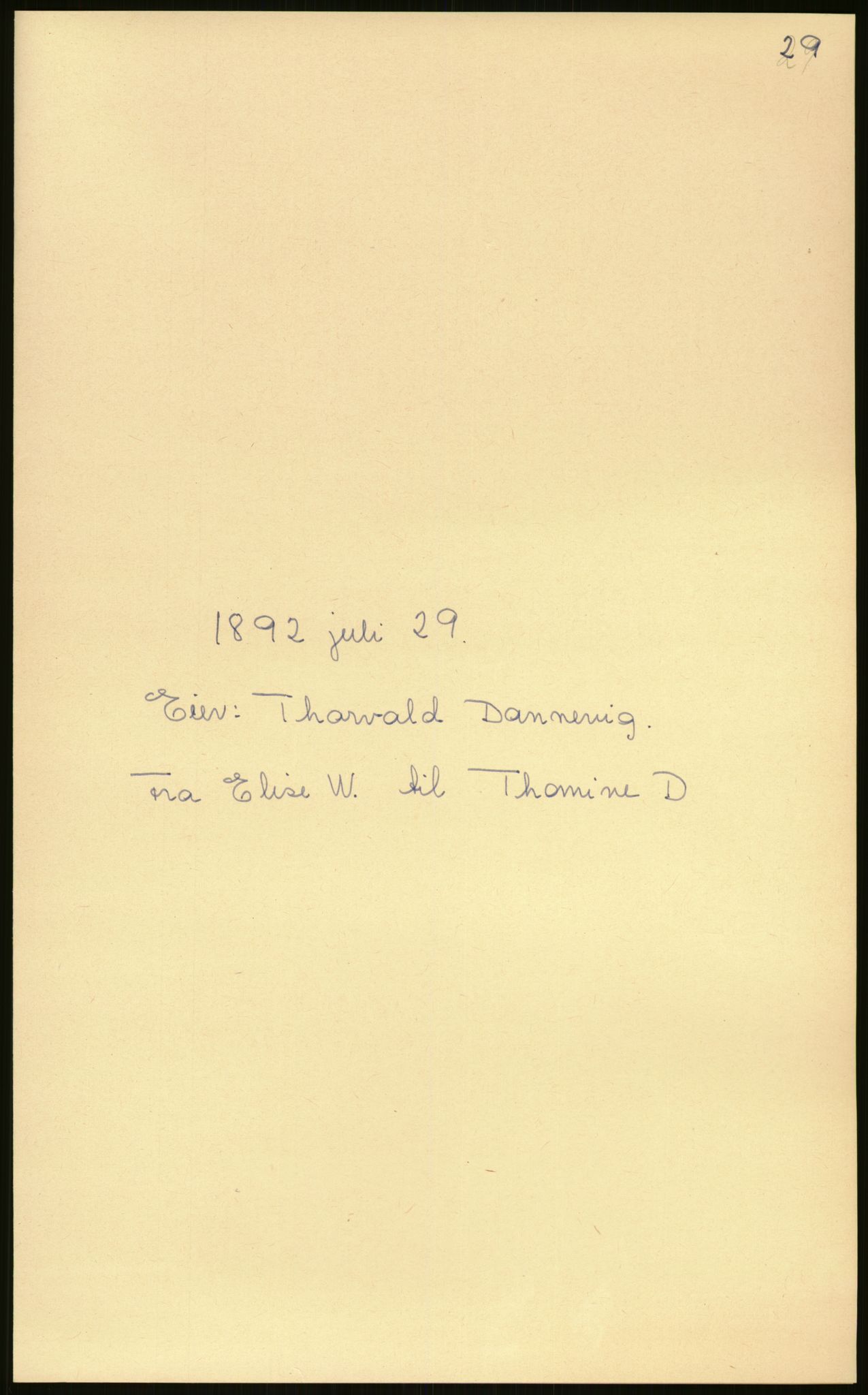 Samlinger til kildeutgivelse, Amerikabrevene, AV/RA-EA-4057/F/L0027: Innlån fra Aust-Agder: Dannevig - Valsgård, 1838-1914, p. 355