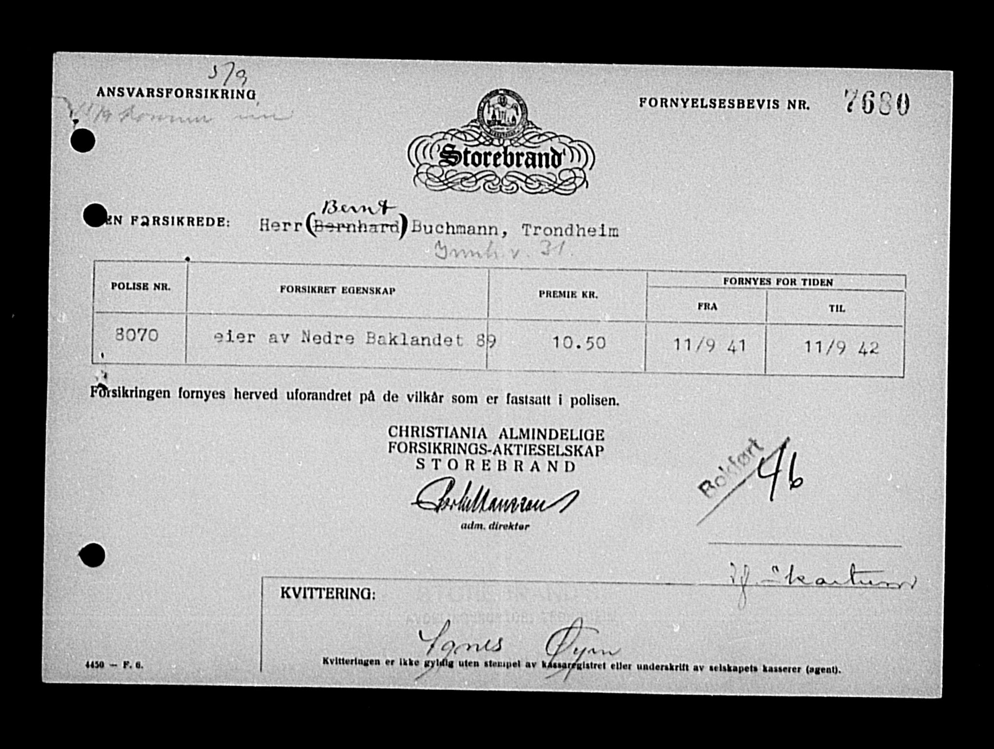 Justisdepartementet, Tilbakeføringskontoret for inndratte formuer, RA/S-1564/H/Hc/Hca/L0893: --, 1945-1947, p. 354