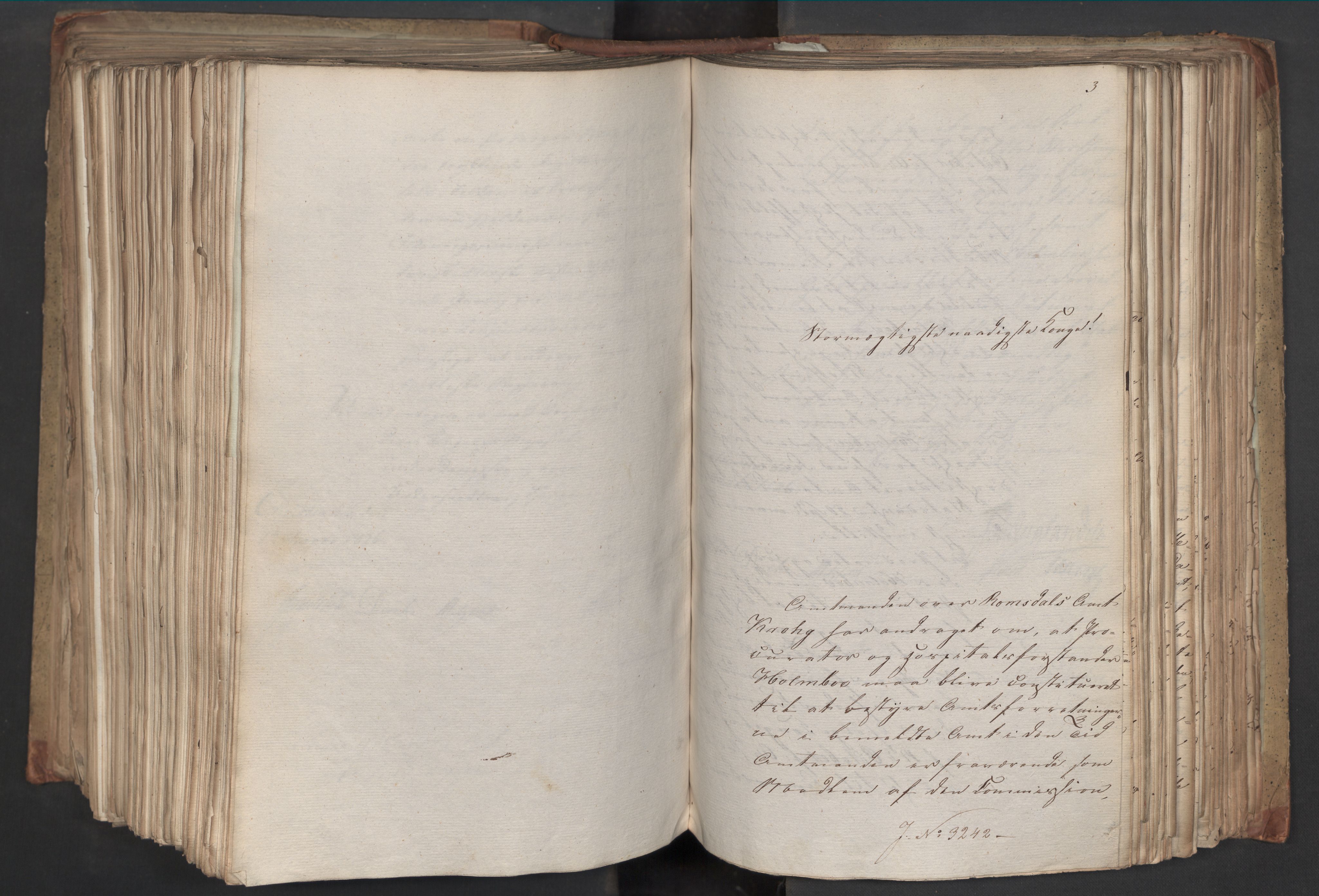 Statsrådsavdelingen i Stockholm, AV/RA-S-1003/D/Da/L0045: Regjeringsinnstillinger nr. 3067-3307, 1826, p. 482