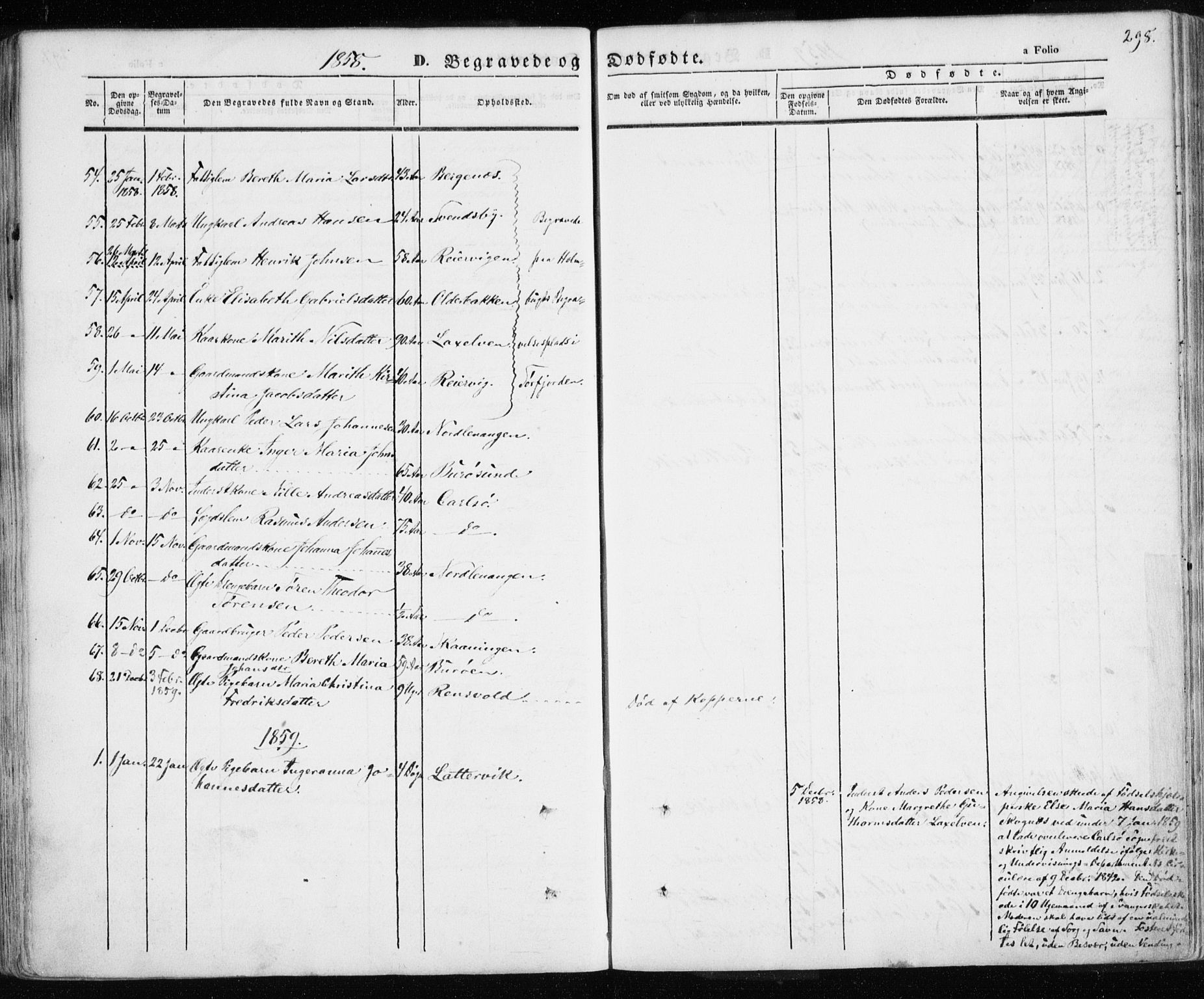 Karlsøy sokneprestembete, SATØ/S-1299/H/Ha/Haa/L0003kirke: Parish register (official) no. 3, 1843-1860, p. 298