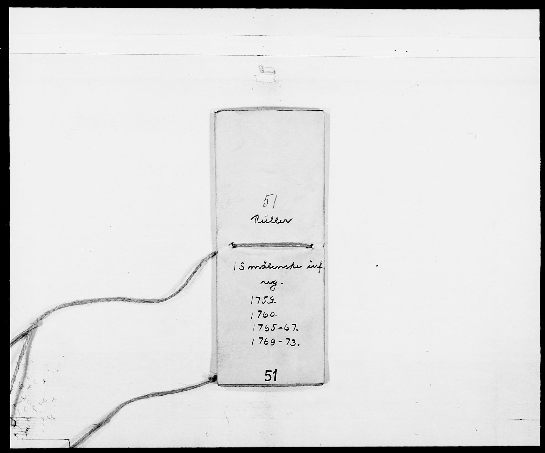 Generalitets- og kommissariatskollegiet, Det kongelige norske kommissariatskollegium, AV/RA-EA-5420/E/Eh/L0051: 1. Smålenske nasjonale infanteriregiment, 1759-1773, p. 14