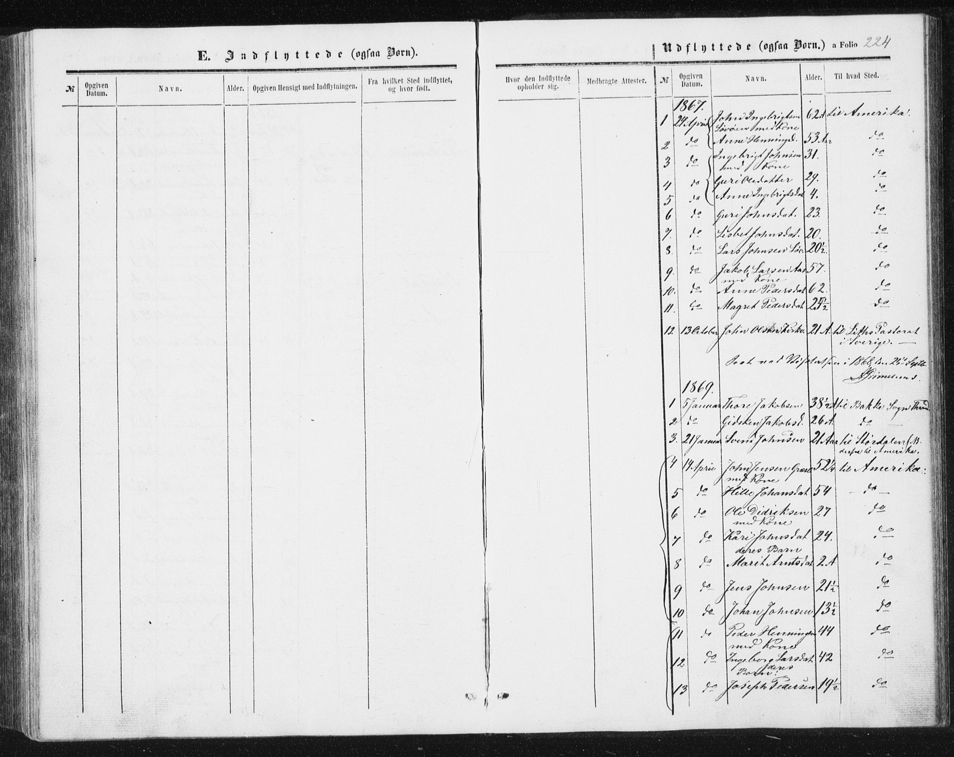 Ministerialprotokoller, klokkerbøker og fødselsregistre - Sør-Trøndelag, SAT/A-1456/698/L1166: Parish register (copy) no. 698C03, 1861-1887, p. 224