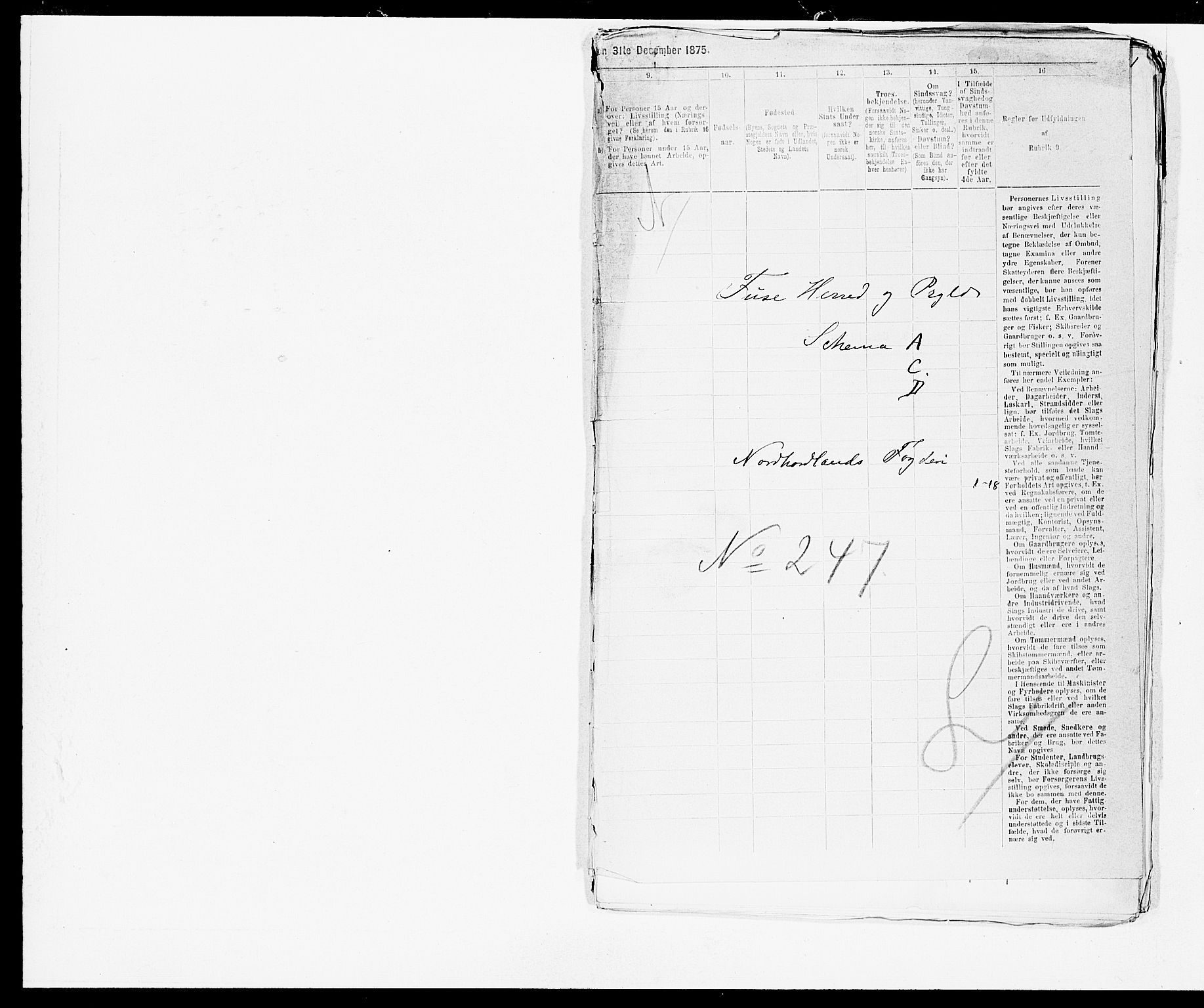 SAB, 1875 census for 1241P Fusa, 1875, p. 1