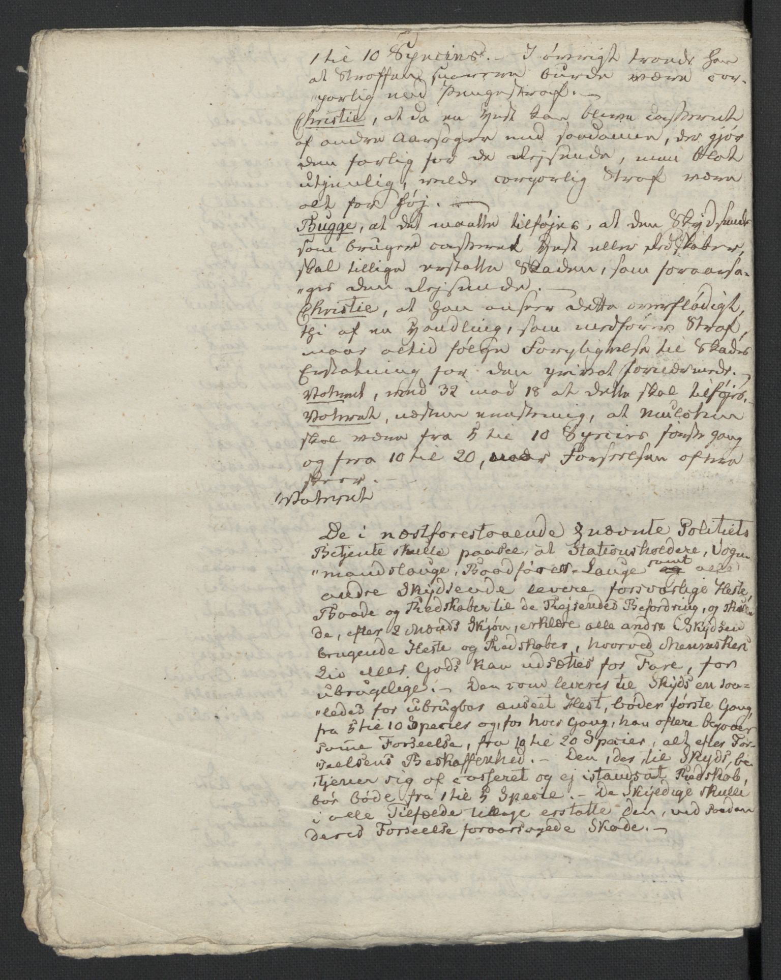 Christie, Wilhelm Frimann Koren, AV/RA-PA-0014/F/L0005: Christies dokumenter fra Stortinget, 1815-1816, p. 765