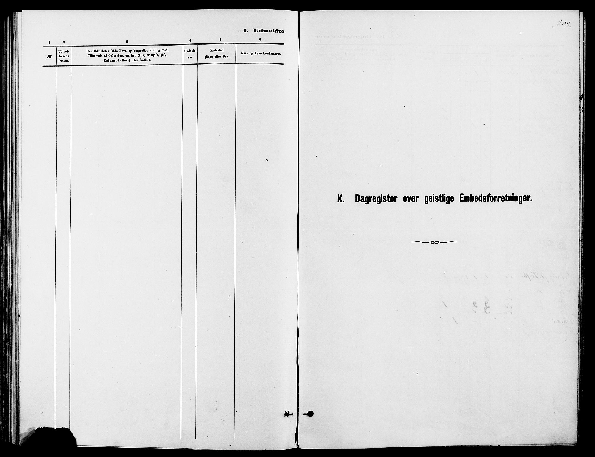 Dovre prestekontor, SAH/PREST-066/H/Ha/Haa/L0002: Parish register (official) no. 2, 1879-1890, p. 209
