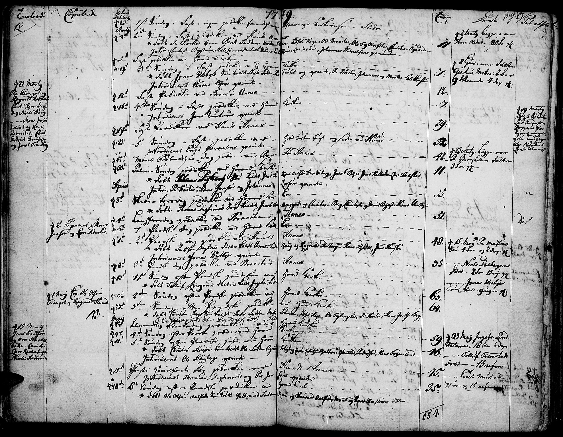 Vardal prestekontor, AV/SAH-PREST-100/H/Ha/Haa/L0002: Parish register (official) no. 2, 1748-1776, p. 12-13