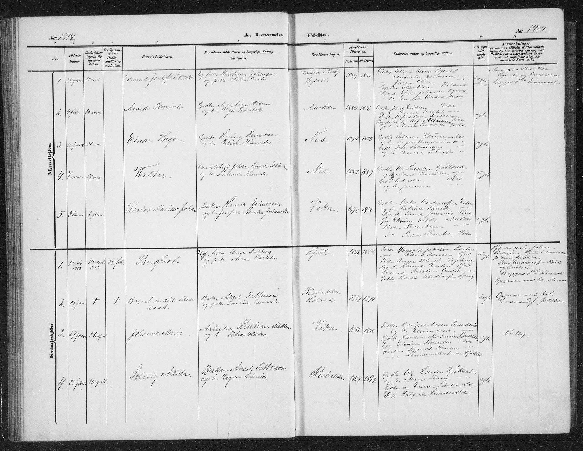 Ministerialprotokoller, klokkerbøker og fødselsregistre - Nordland, AV/SAT-A-1459/816/L0254: Parish register (copy) no. 816C04, 1905-1934