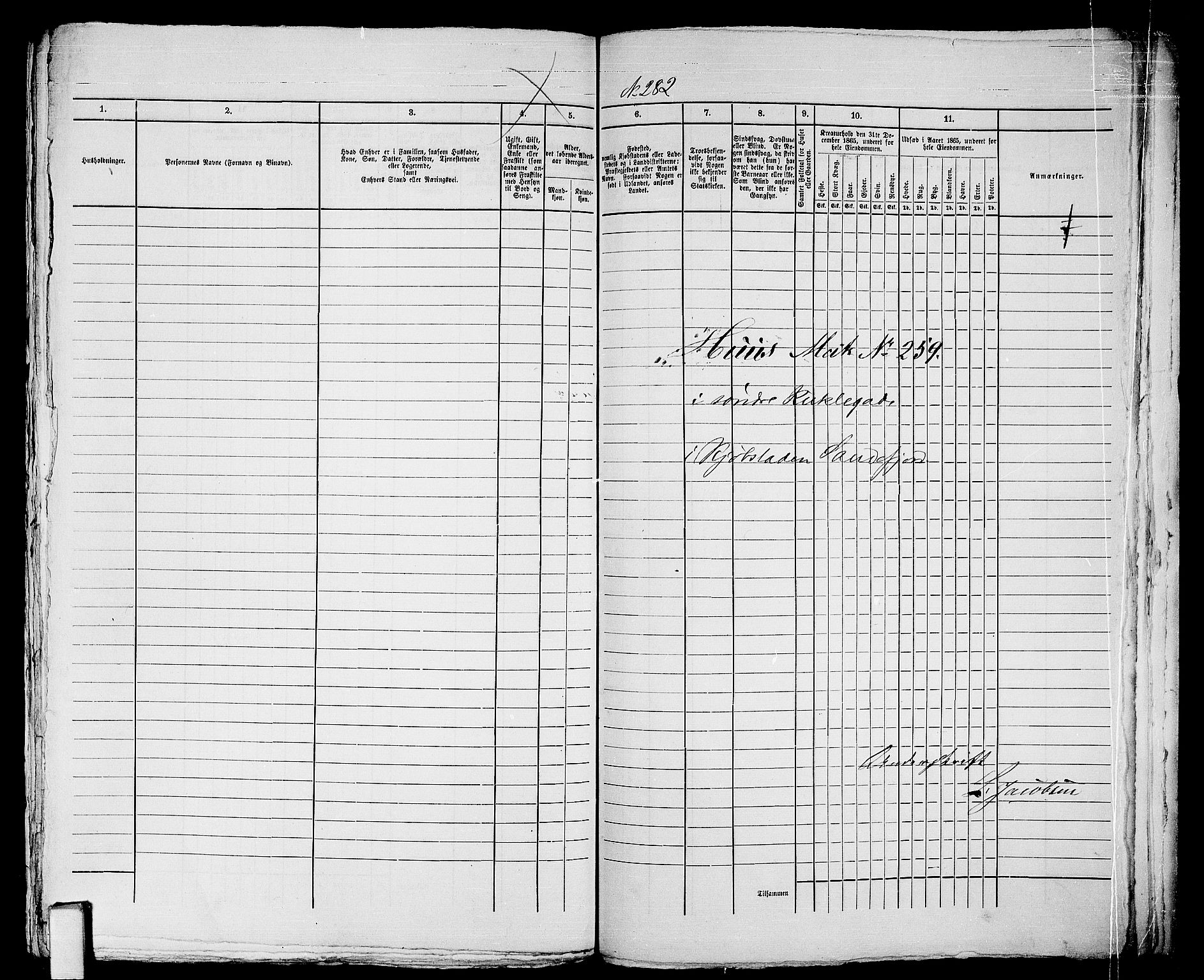 RA, 1865 census for Sandeherred/Sandefjord, 1865, p. 574