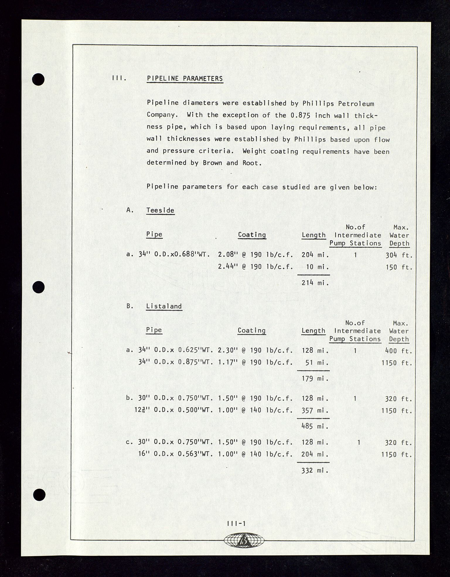 Industridepartementet, Oljekontoret, AV/SAST-A-101348/Dc/L0012: 742 Ekofisk prosjekt, prosjektstudier, div. protokoller ang oljeledning, 1971-1972