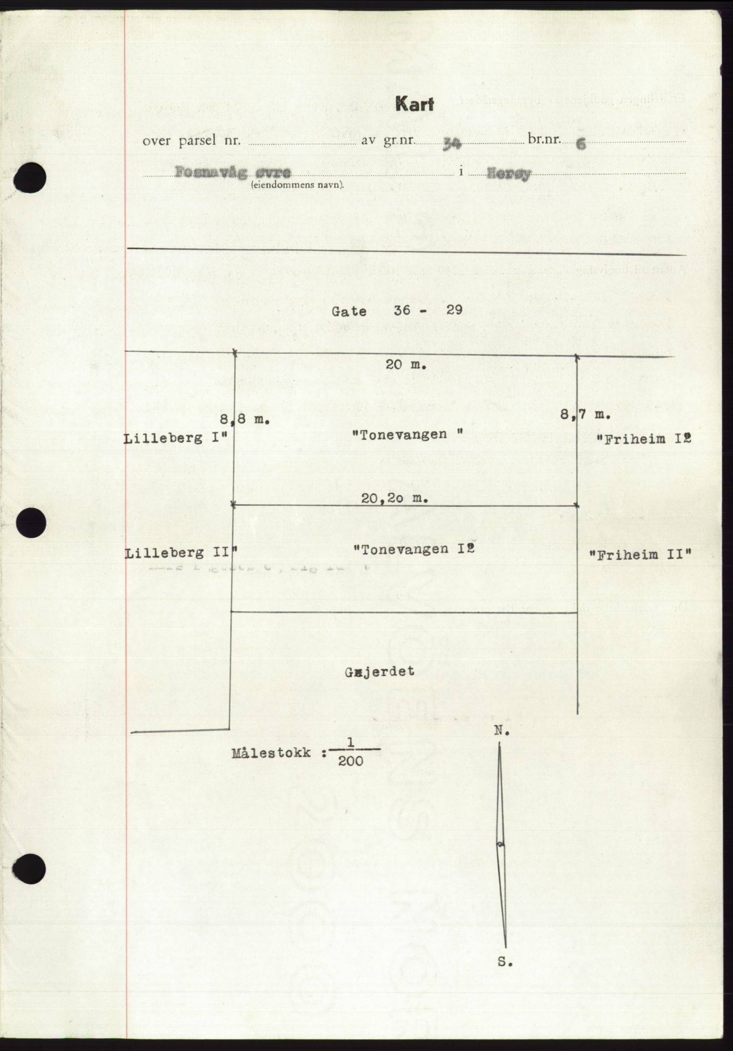 Søre Sunnmøre sorenskriveri, AV/SAT-A-4122/1/2/2C/L0092: Mortgage book no. 18A, 1952-1952, Diary no: : 1006/1952