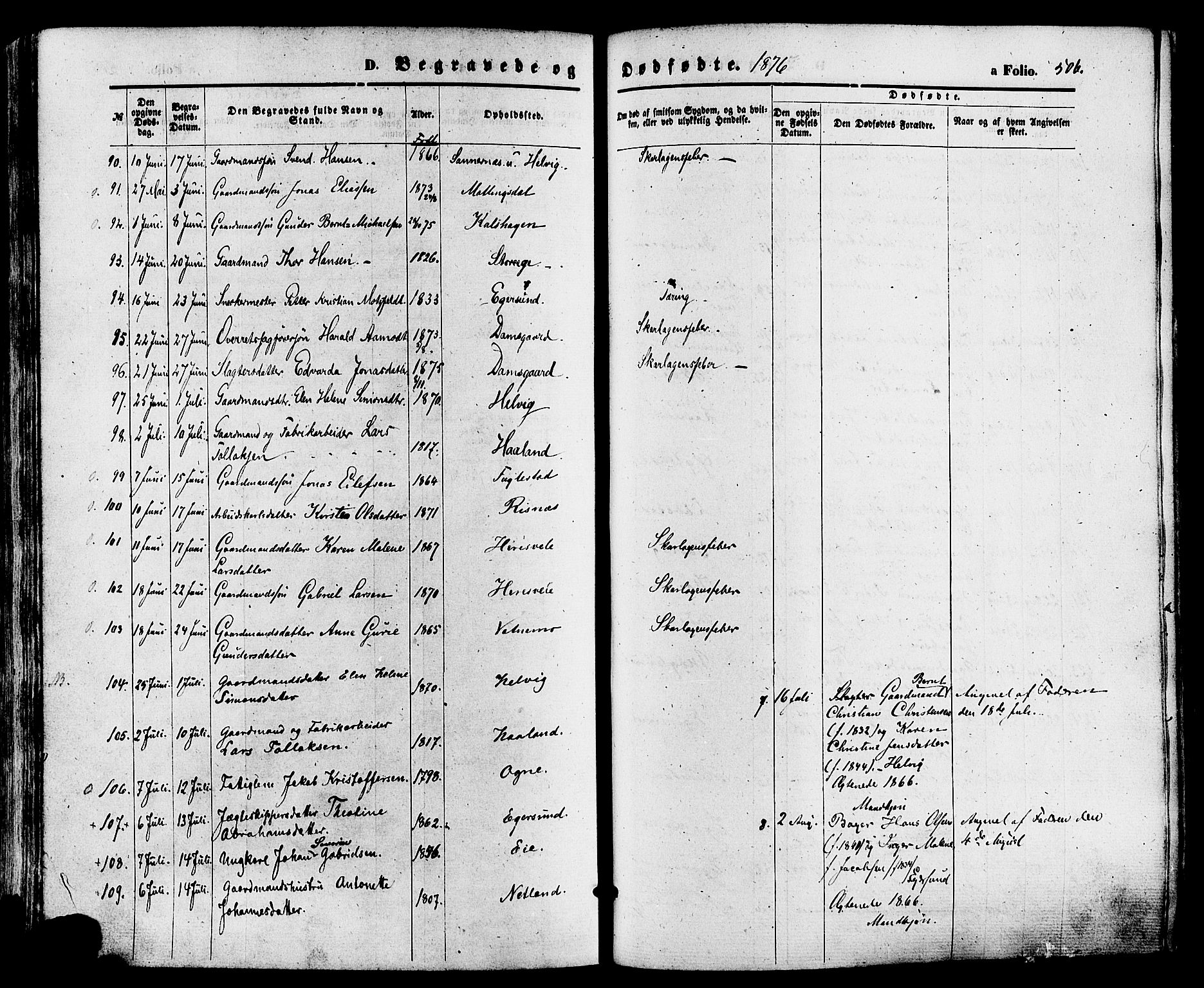 Eigersund sokneprestkontor, AV/SAST-A-101807/S08/L0014: Parish register (official) no. A 13, 1866-1878, p. 506