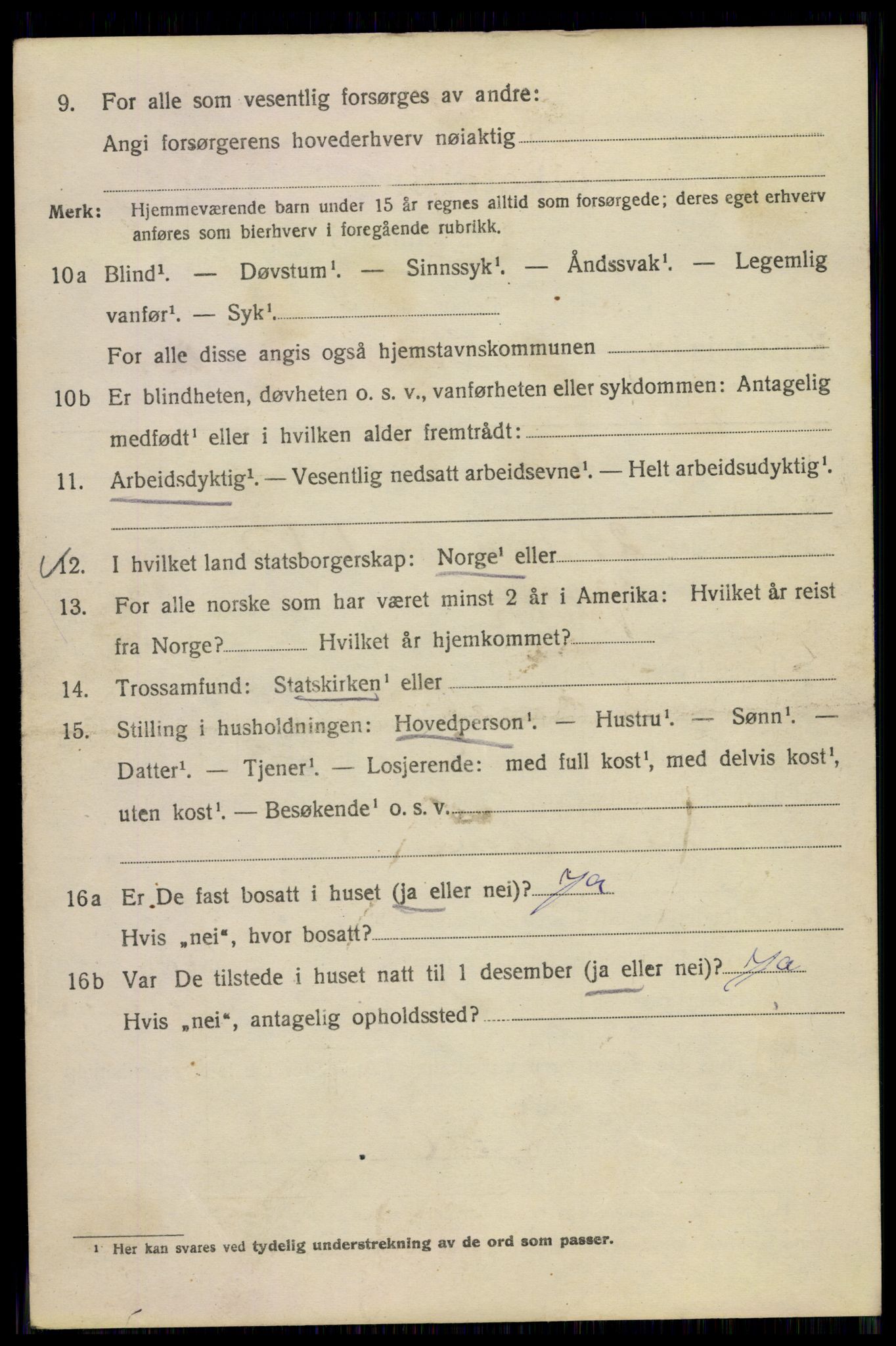 SAO, 1920 census for Kristiania, 1920, p. 604860