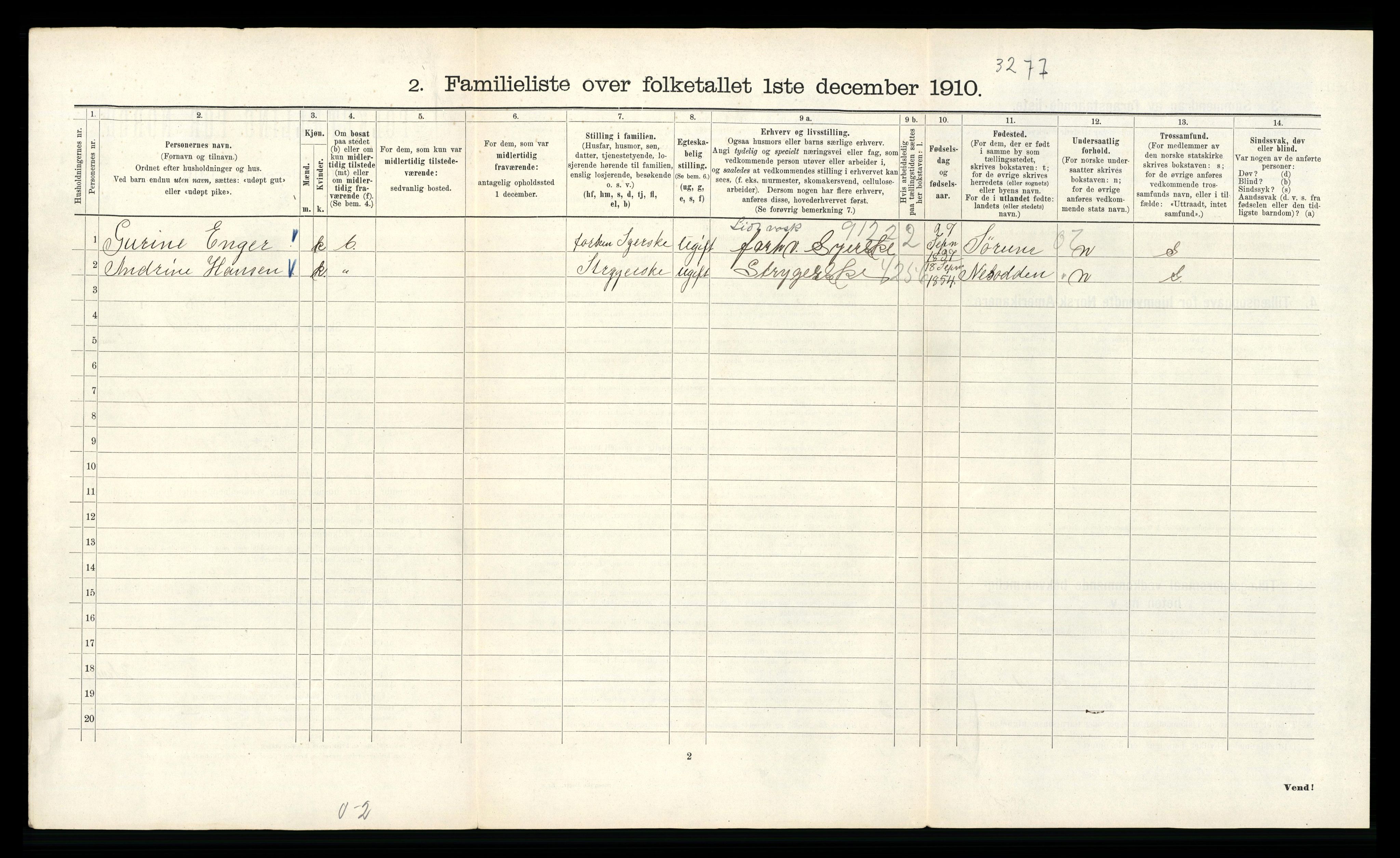 RA, 1910 census for Kristiania, 1910, p. 39795