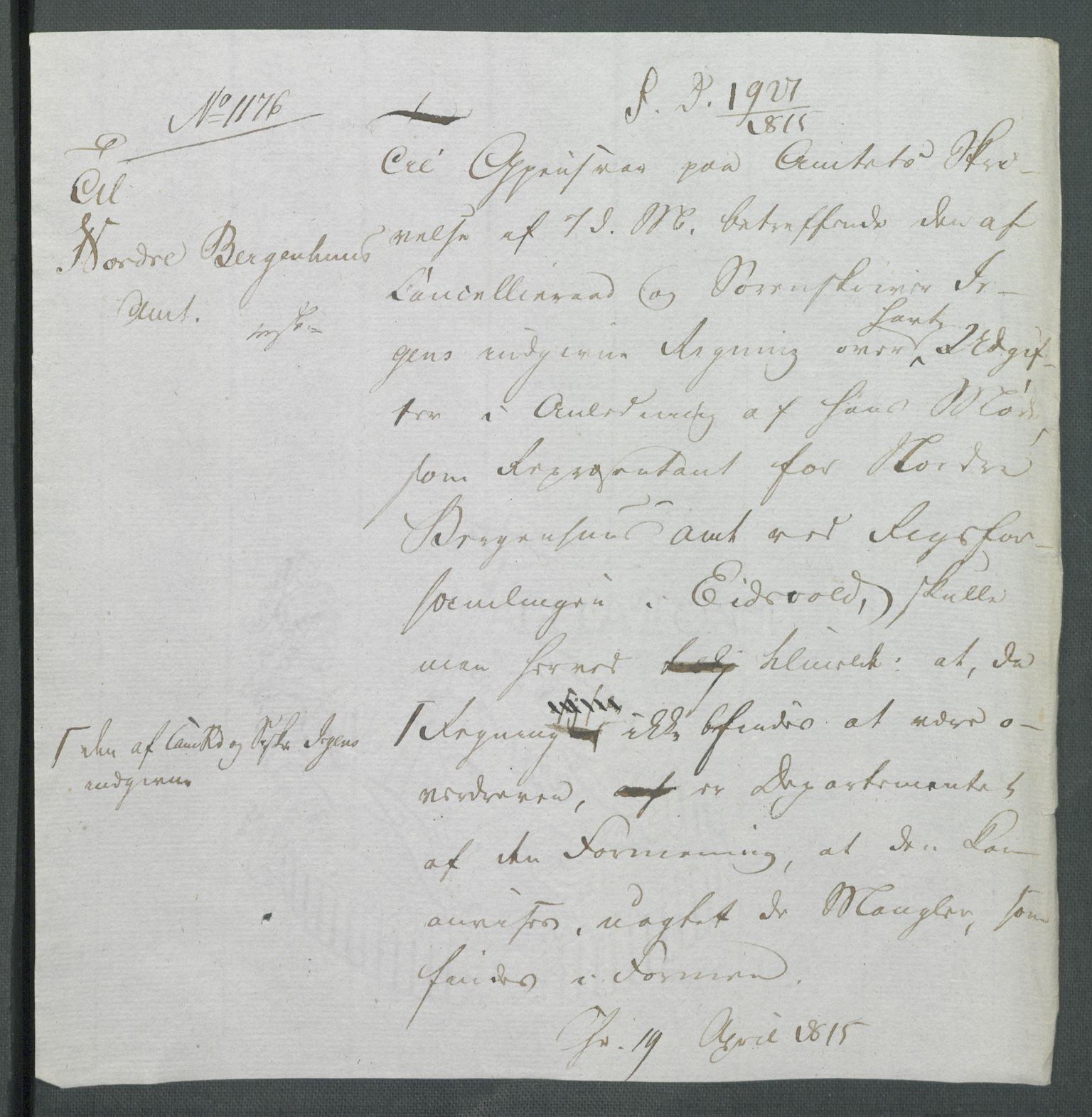 5. departement for finans-, handels- og tollfaget, AV/RA-S-3893/C/Cb/L0014: Regninger fra Riksforsamlingens deputerede, 1814, p. 211