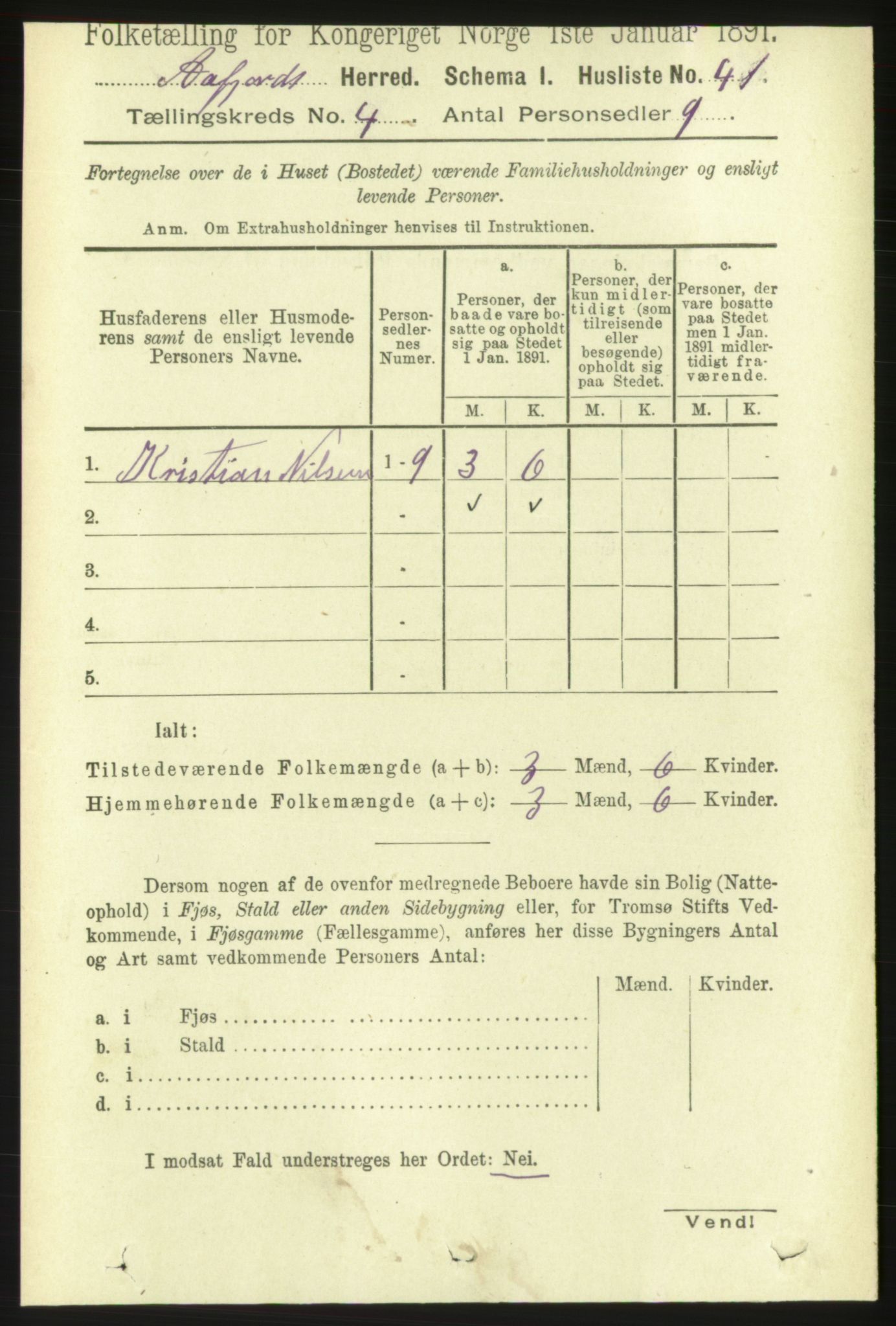 RA, 1891 census for 1630 Åfjord, 1891, p. 782