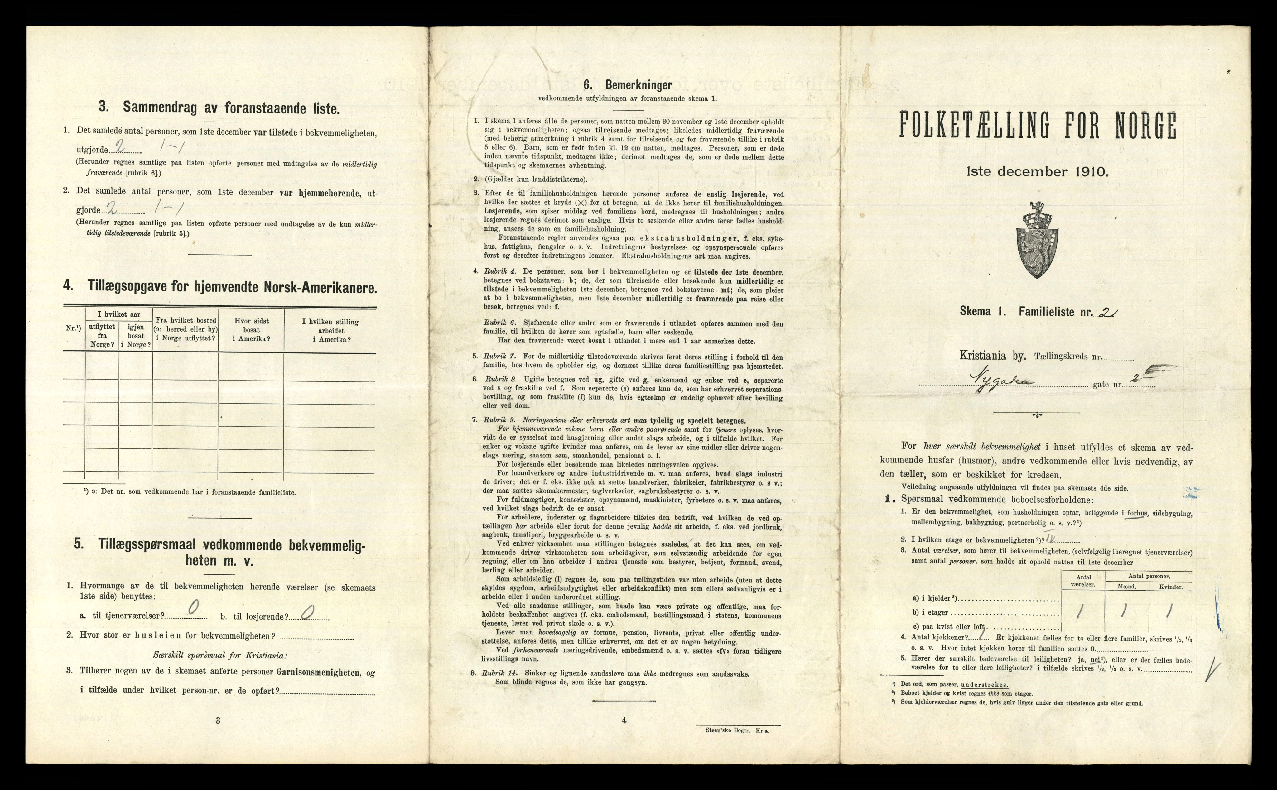 RA, 1910 census for Kristiania, 1910, p. 72049