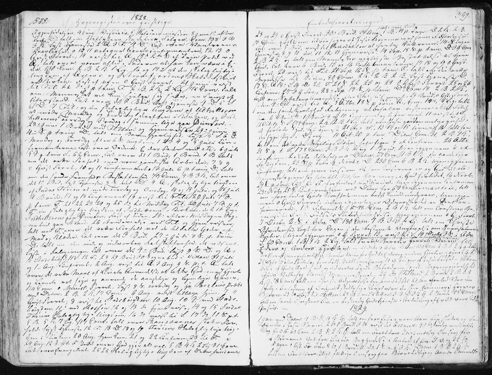 Ministerialprotokoller, klokkerbøker og fødselsregistre - Sør-Trøndelag, SAT/A-1456/634/L0528: Parish register (official) no. 634A04, 1827-1842, p. 359