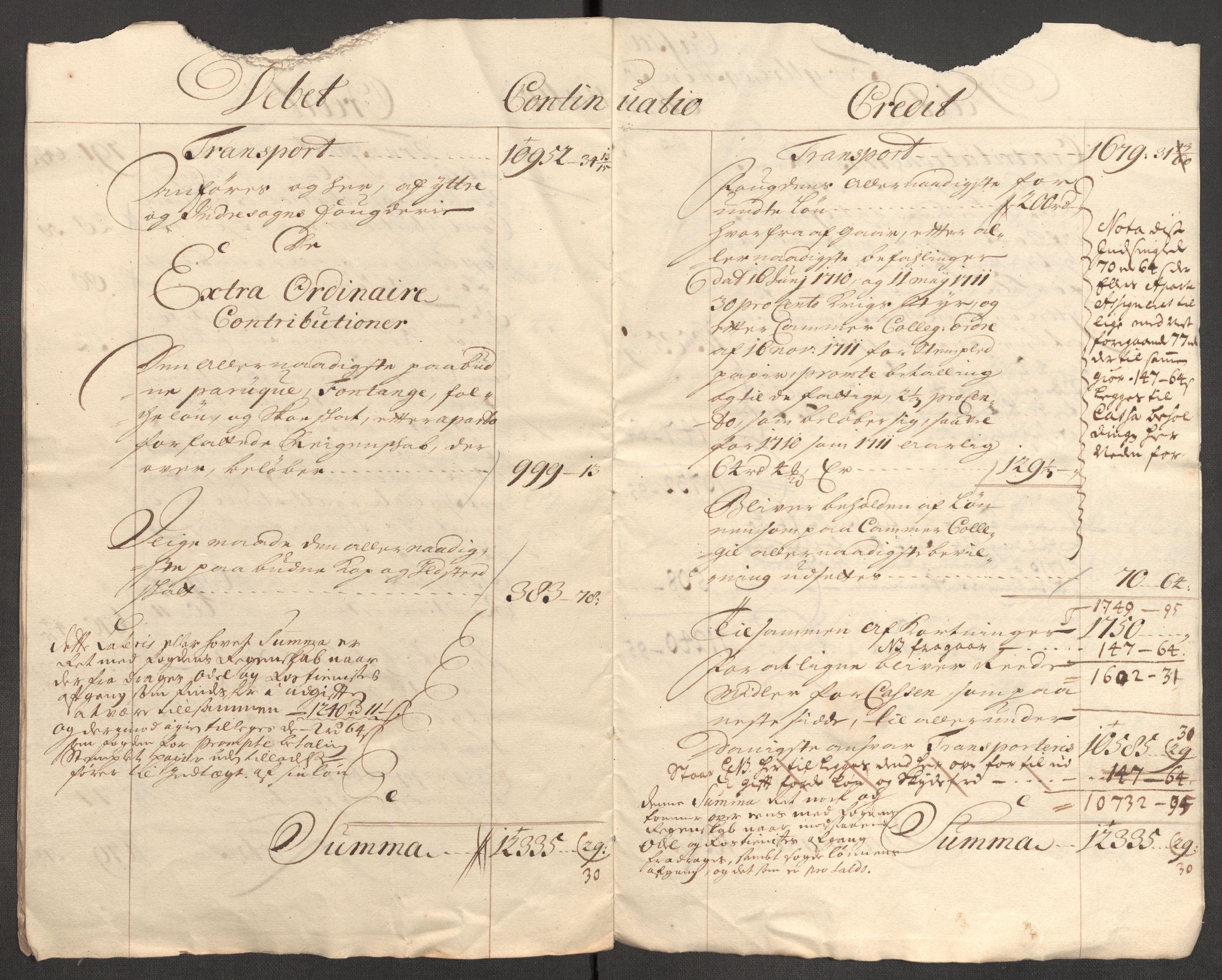 Rentekammeret inntil 1814, Reviderte regnskaper, Fogderegnskap, RA/EA-4092/R52/L3317: Fogderegnskap Sogn, 1711, p. 488
