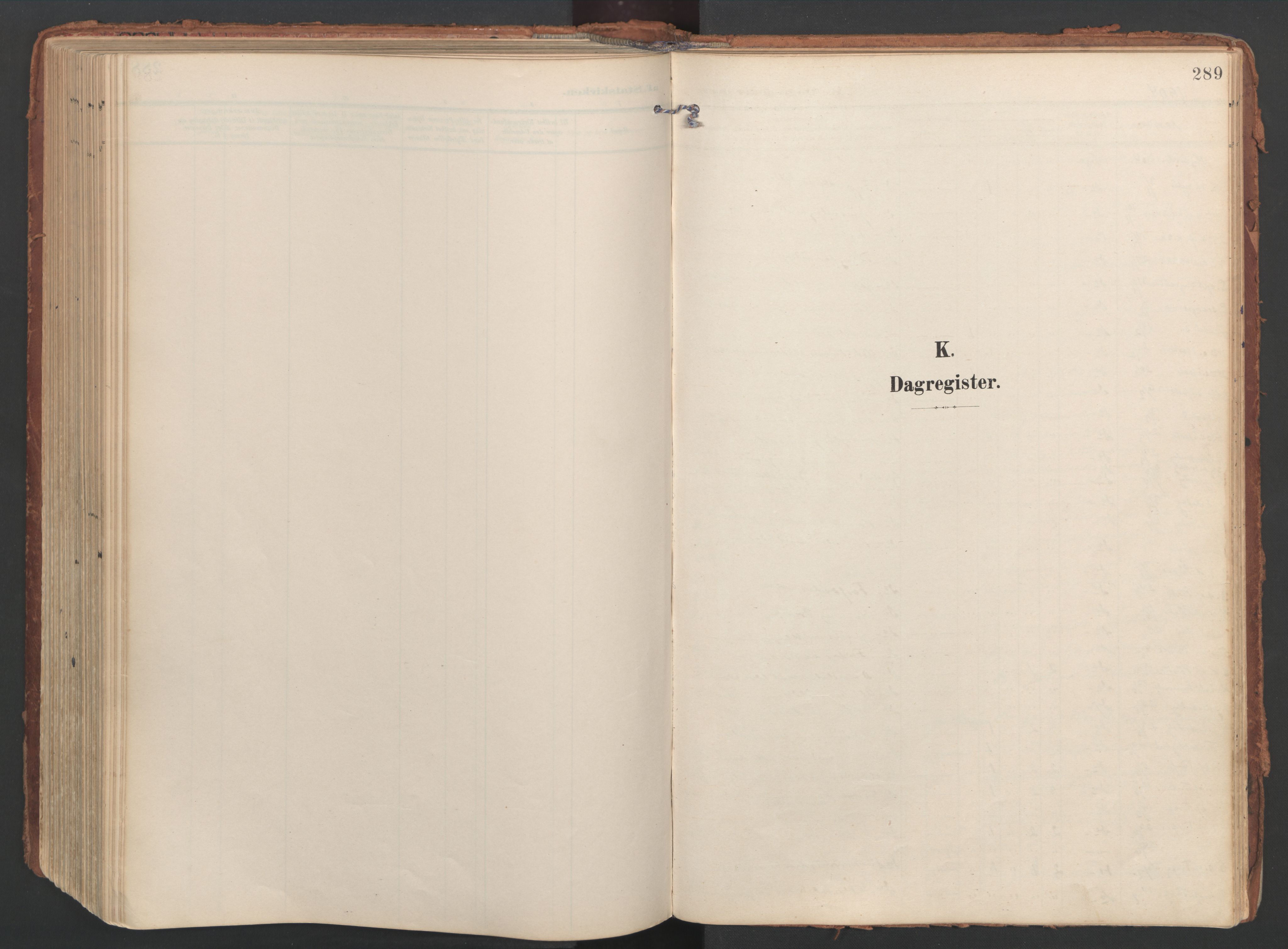 Ministerialprotokoller, klokkerbøker og fødselsregistre - Nordland, SAT/A-1459/816/L0250: Parish register (official) no. 816A16, 1903-1923, p. 289