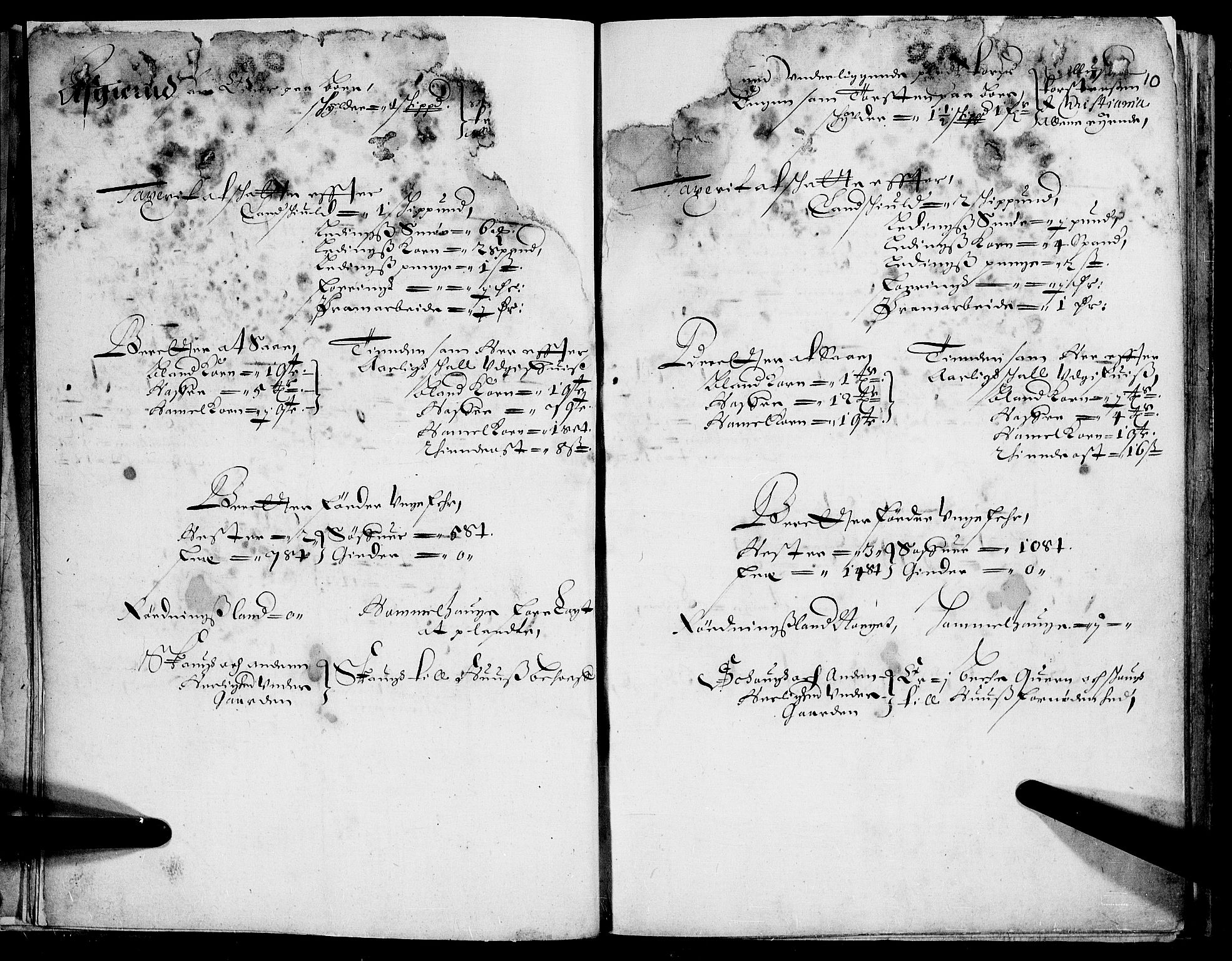 Rentekammeret inntil 1814, Realistisk ordnet avdeling, AV/RA-EA-4070/N/Nb/Nba/L0001: Heggen og Frøland fogderi, 1668, p. 9b-10a