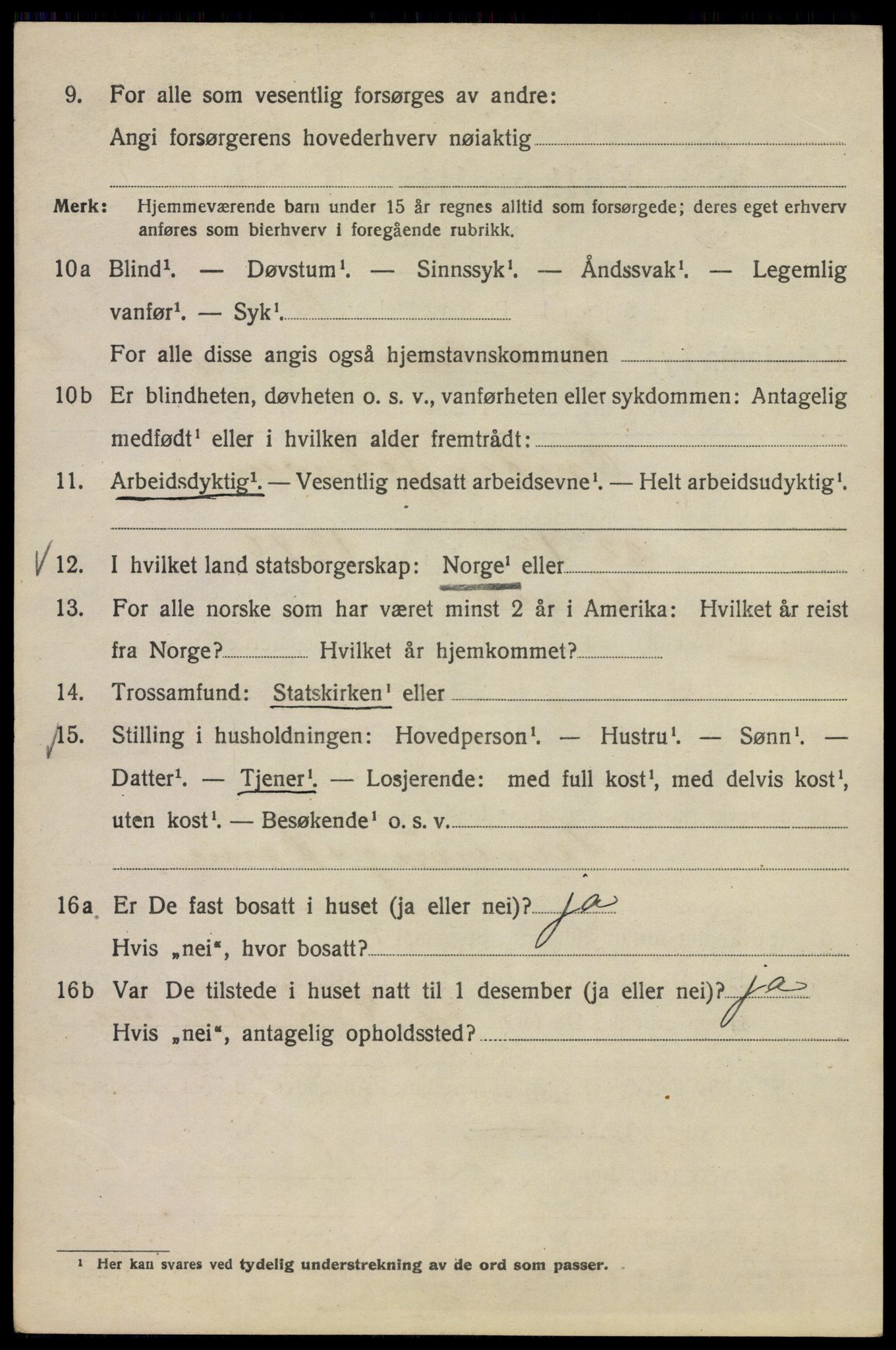 SAO, 1920 census for Kristiania, 1920, p. 254578