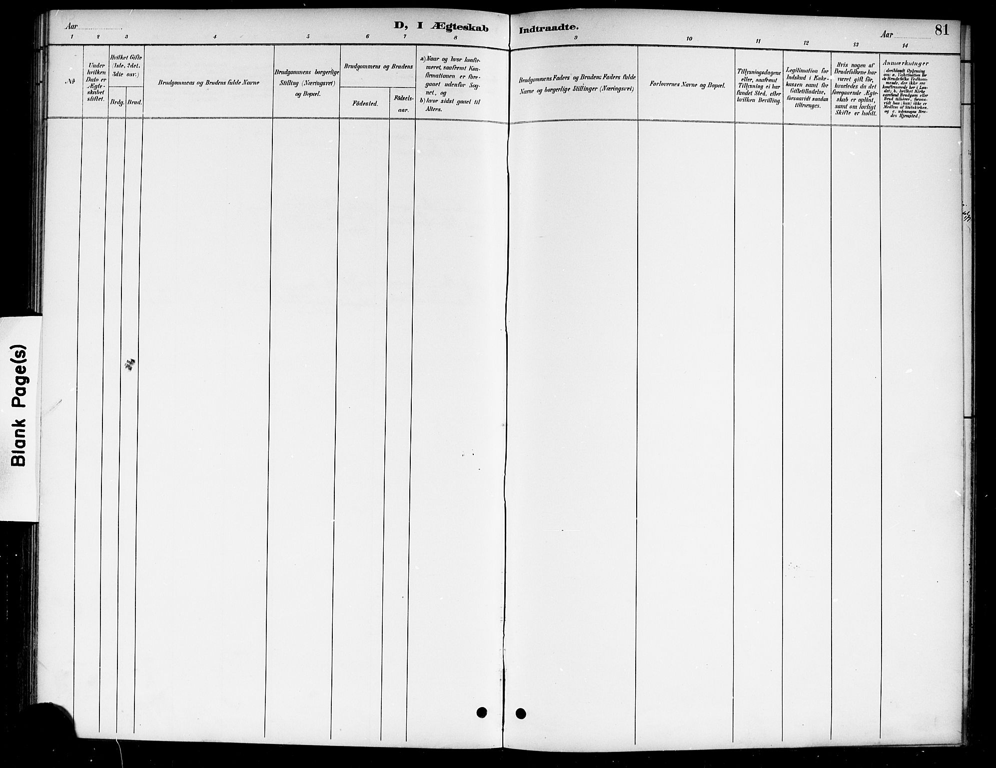 Ådal kirkebøker, AV/SAKO-A-248/G/Ga/L0004: Parish register (copy) no.  I 4, 1891-1920, p. 81