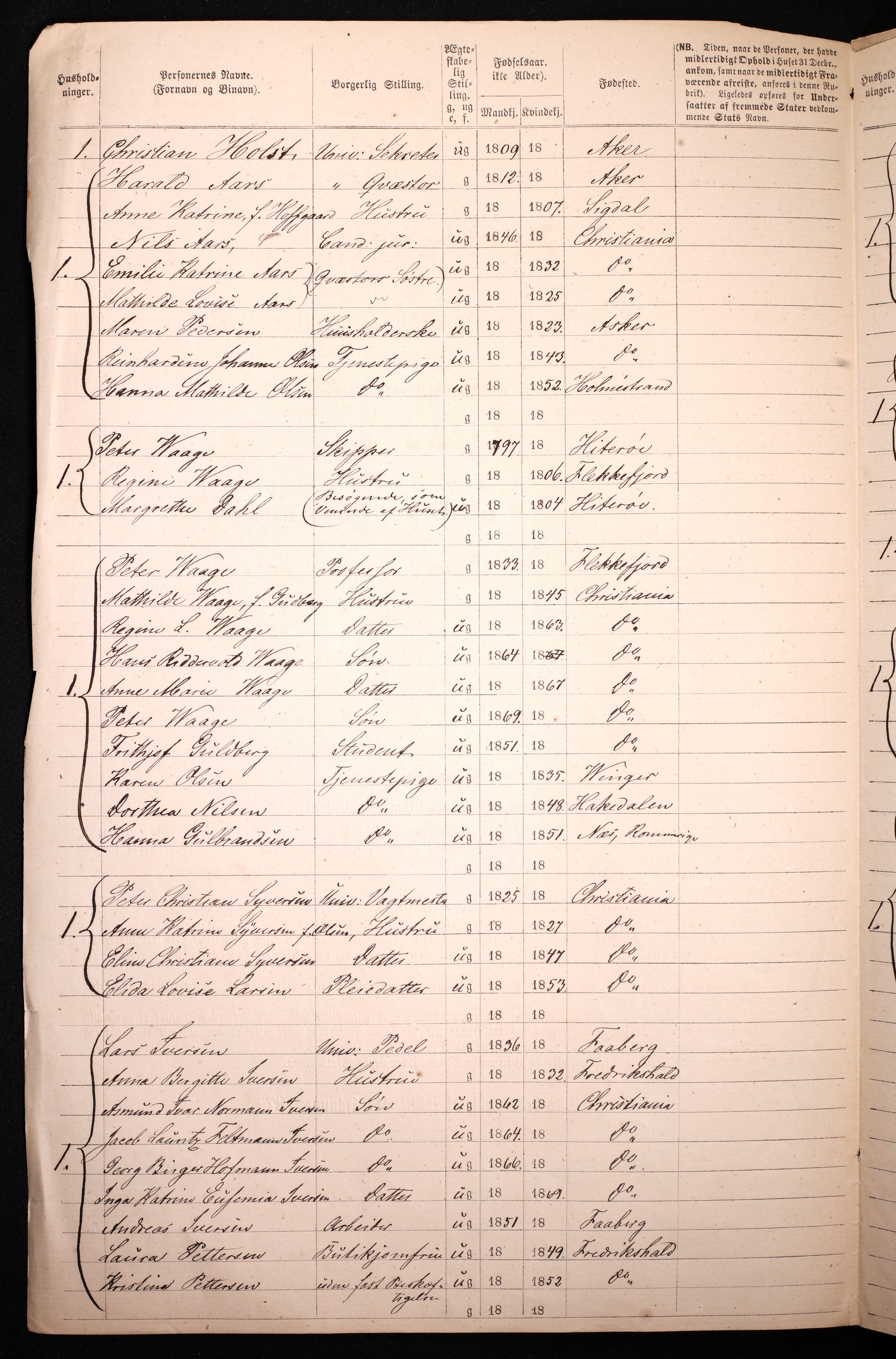 RA, 1870 census for 0301 Kristiania, 1870, p. 547