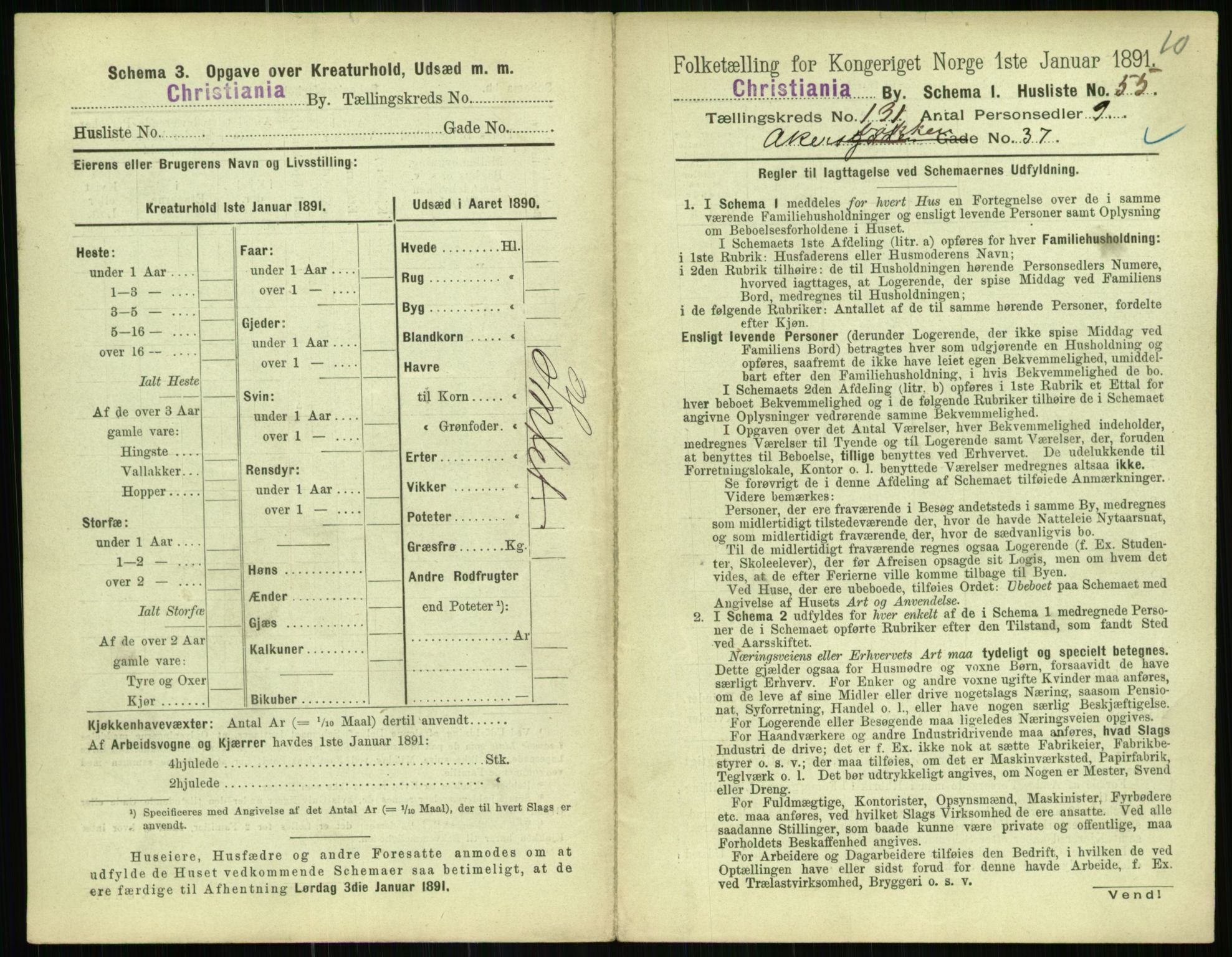 RA, 1891 census for 0301 Kristiania, 1891, p. 70876