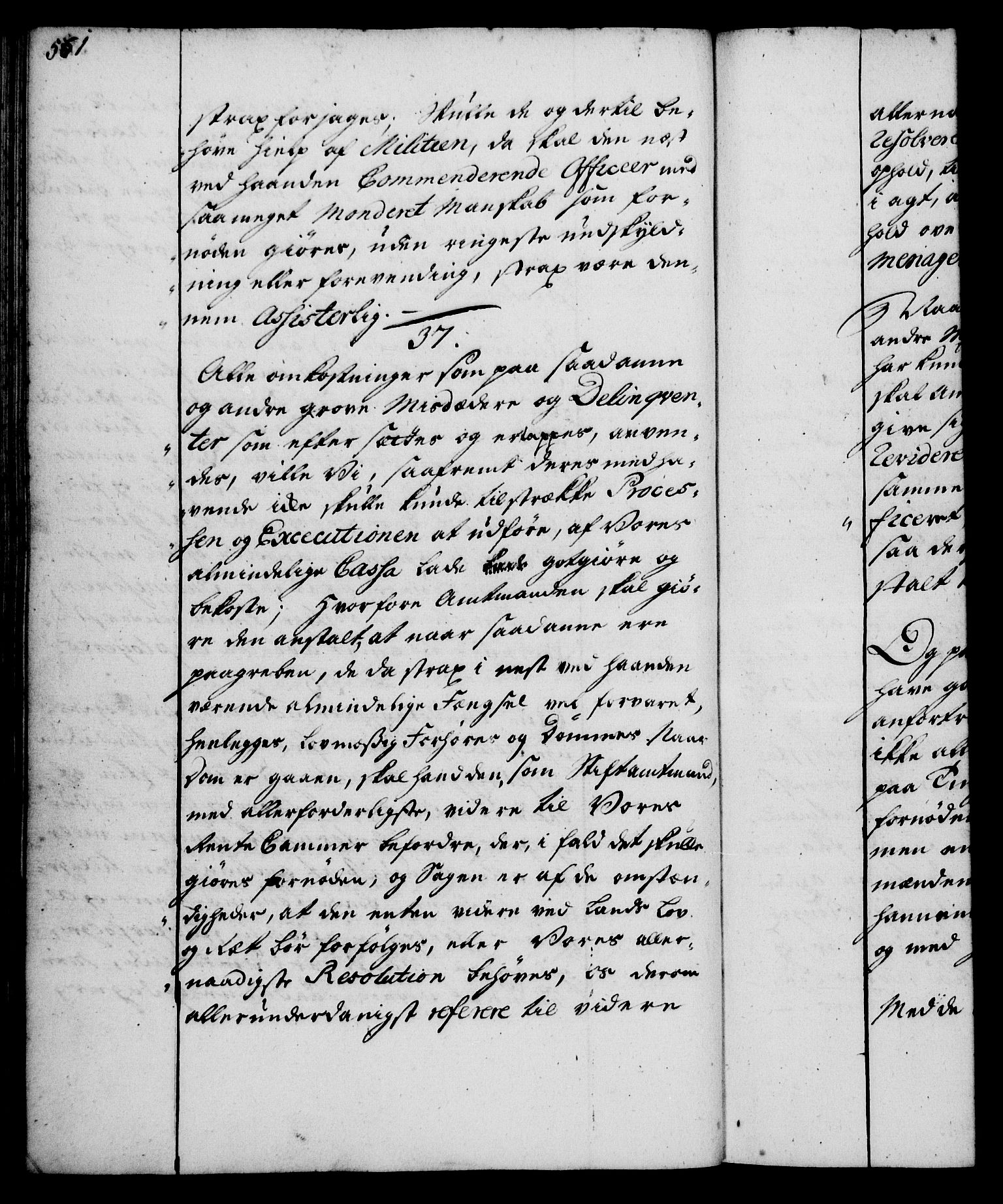 Rentekammeret, Kammerkanselliet, RA/EA-3111/G/Gg/Ggi/L0002: Norsk instruksjonsprotokoll med register (merket RK 53.35), 1729-1751, p. 561
