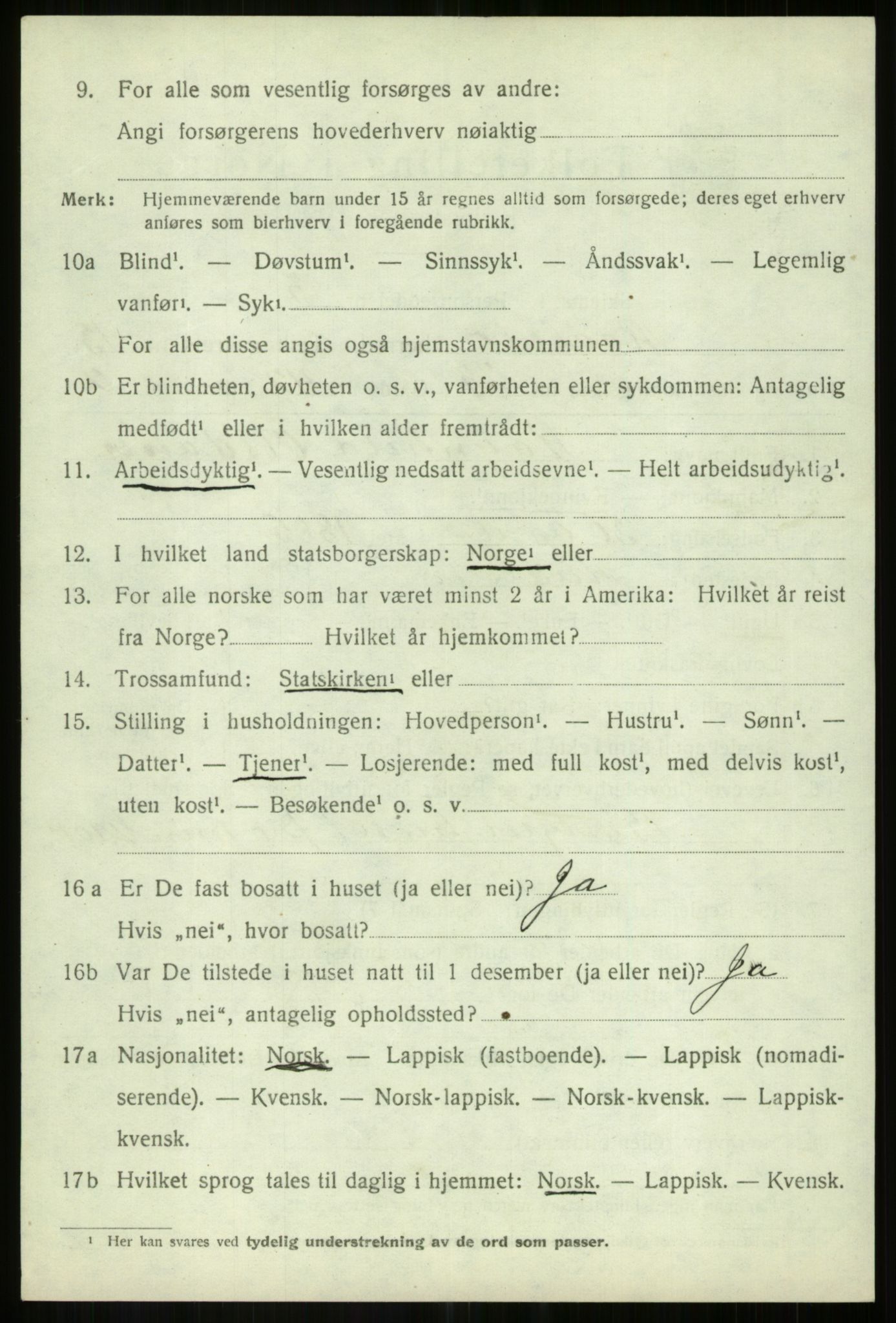 SATØ, 1920 census for Målselv, 1920, p. 7008