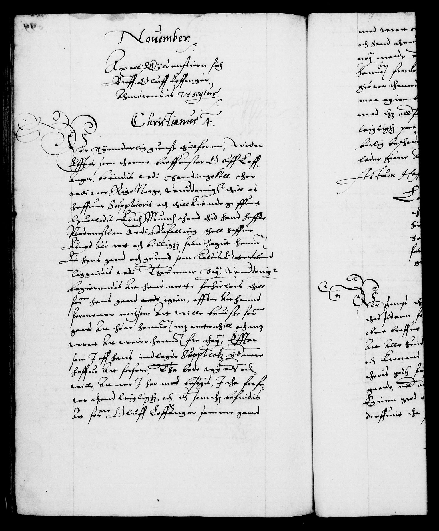 Danske Kanselli 1572-1799, RA/EA-3023/F/Fc/Fca/Fcab/L0002: Norske tegnelser (mikrofilm), 1588-1596, p. 299b