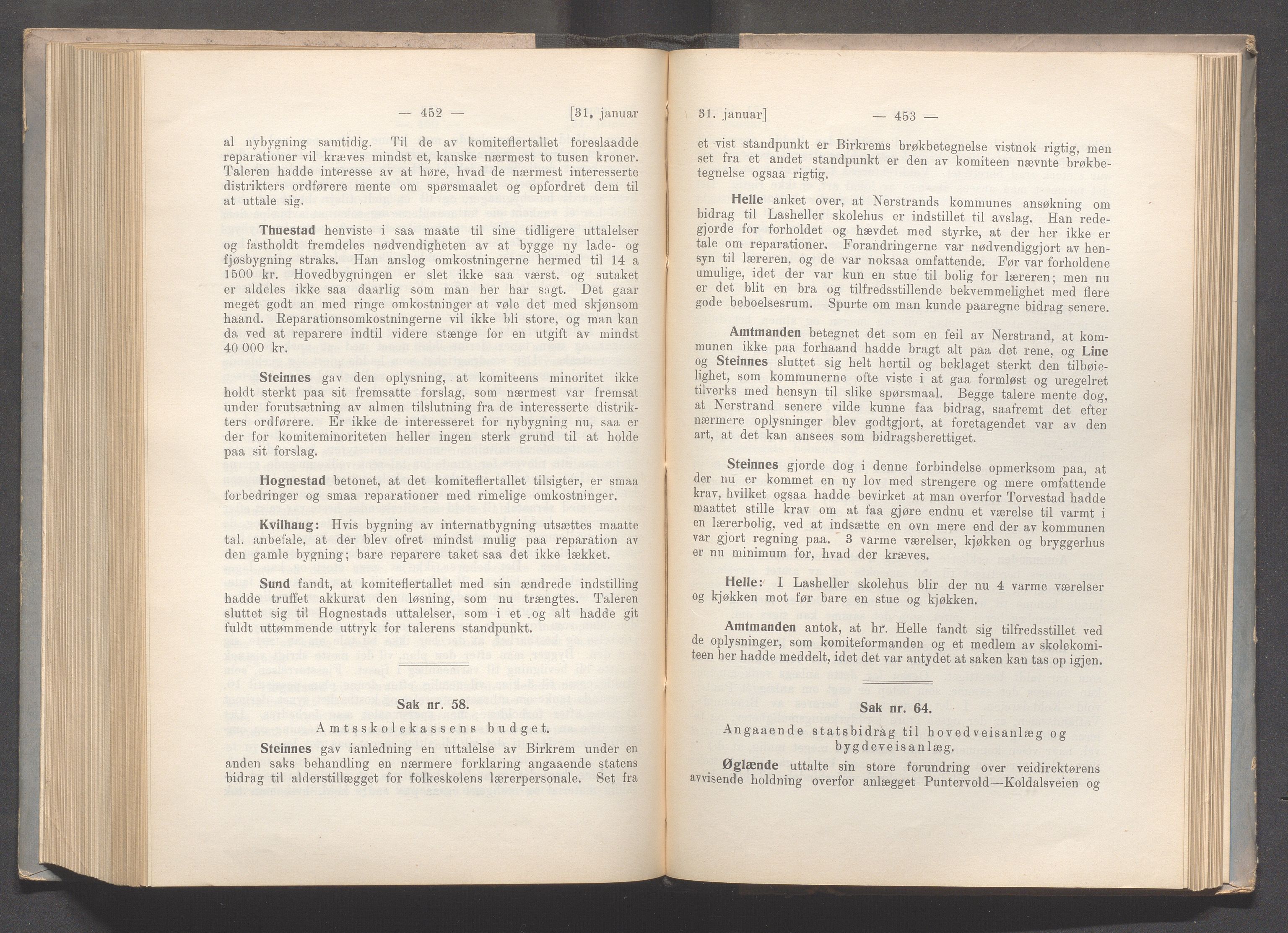 Rogaland fylkeskommune - Fylkesrådmannen , IKAR/A-900/A, 1916, p. 232