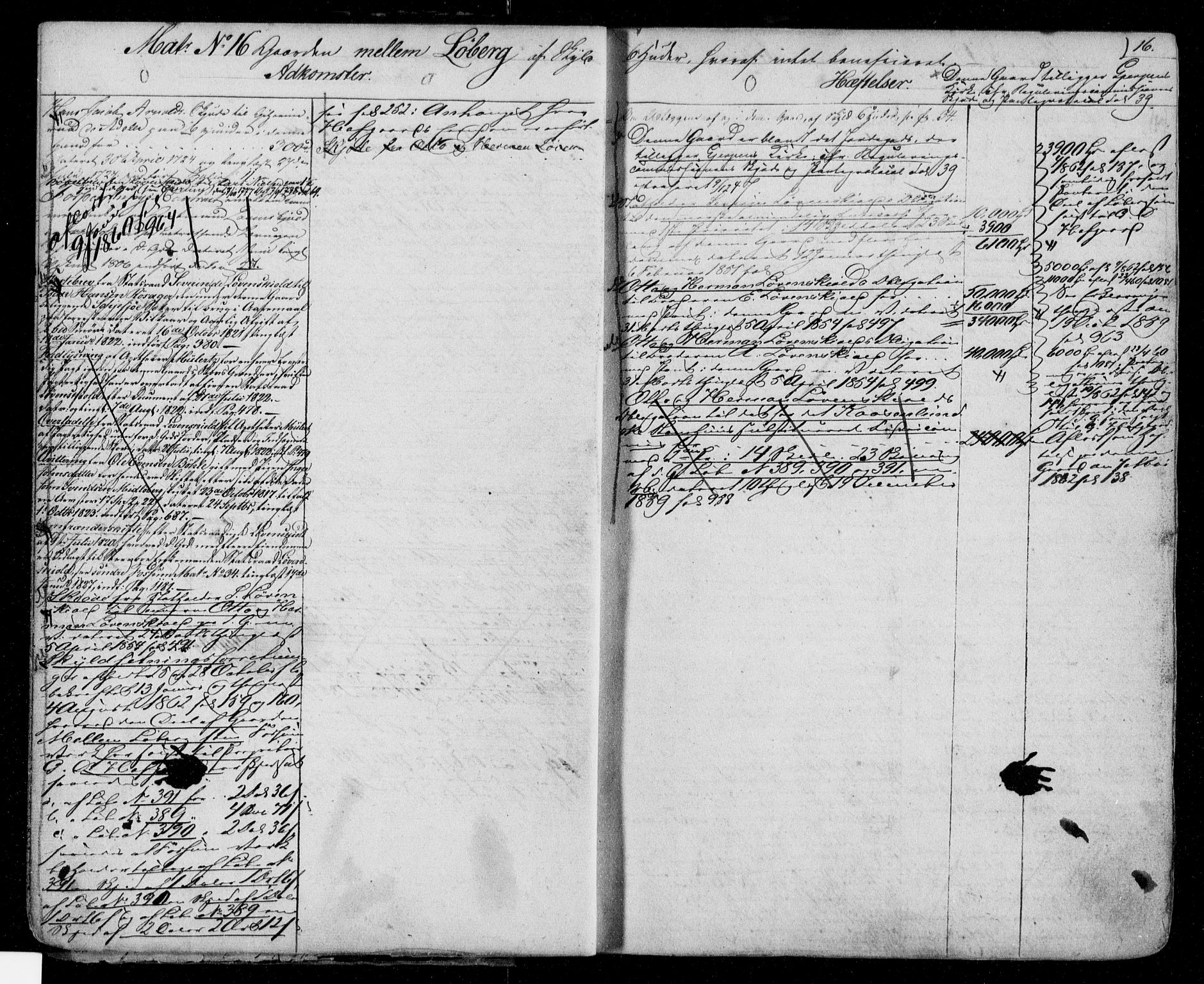 Bamble sorenskriveri, AV/SAKO-A-214/G/Gb/Gba/L0005: Mortgage register no. I 5, p. 16